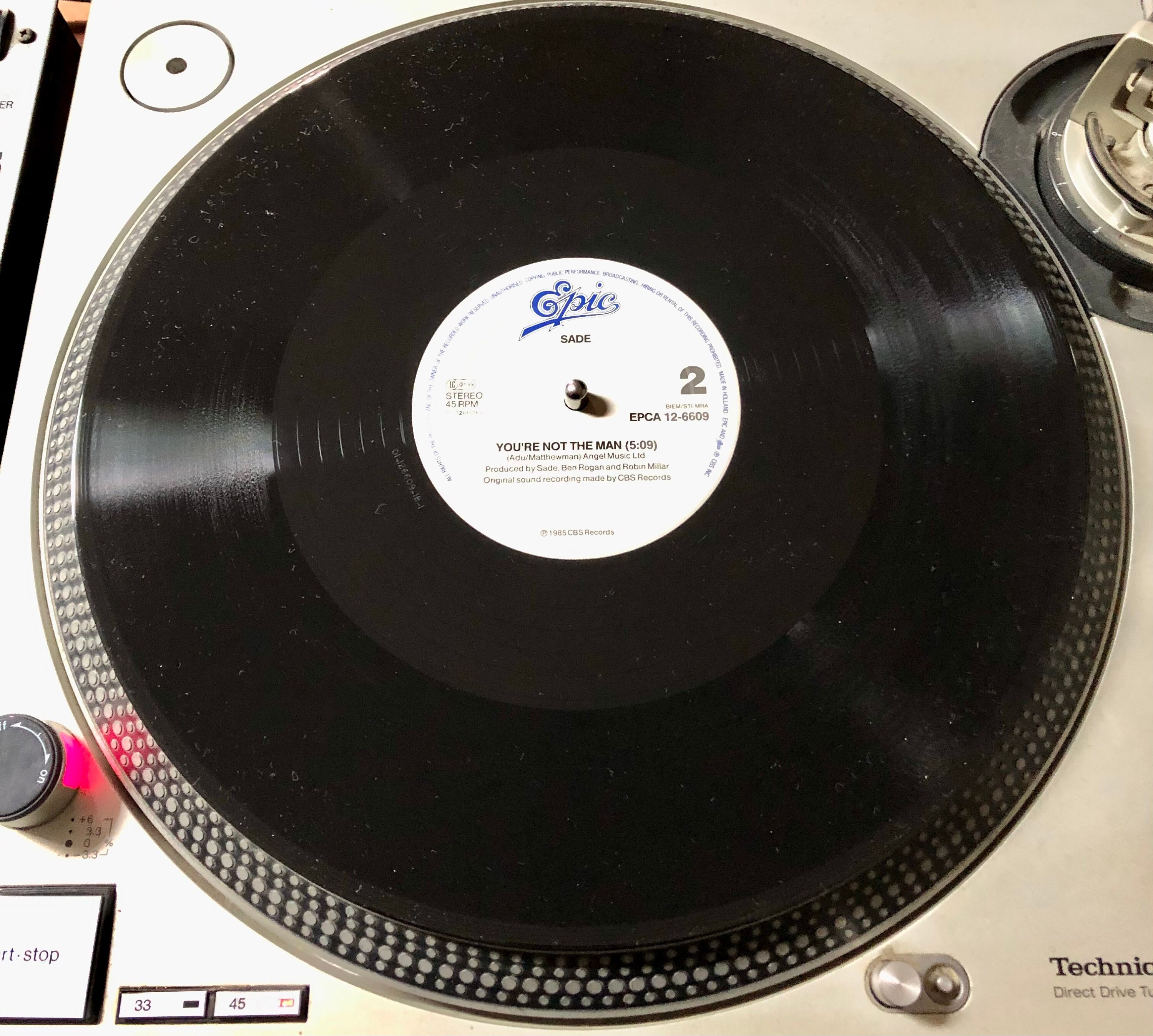 1985 Sade – the Sweetest Taboo (extended Version) Vinyl, 12