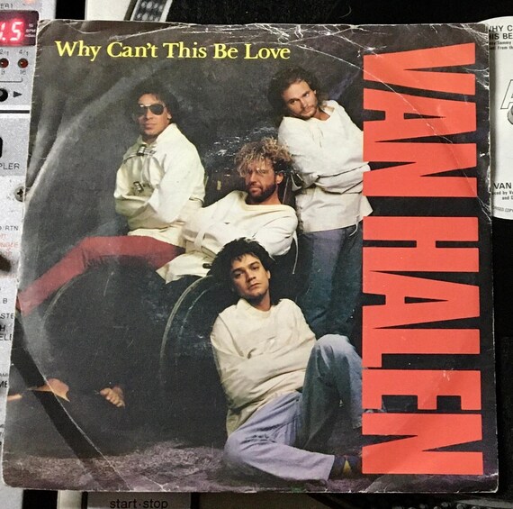 1986 Van Halen - Why Can't This Be Love Vinyl 7