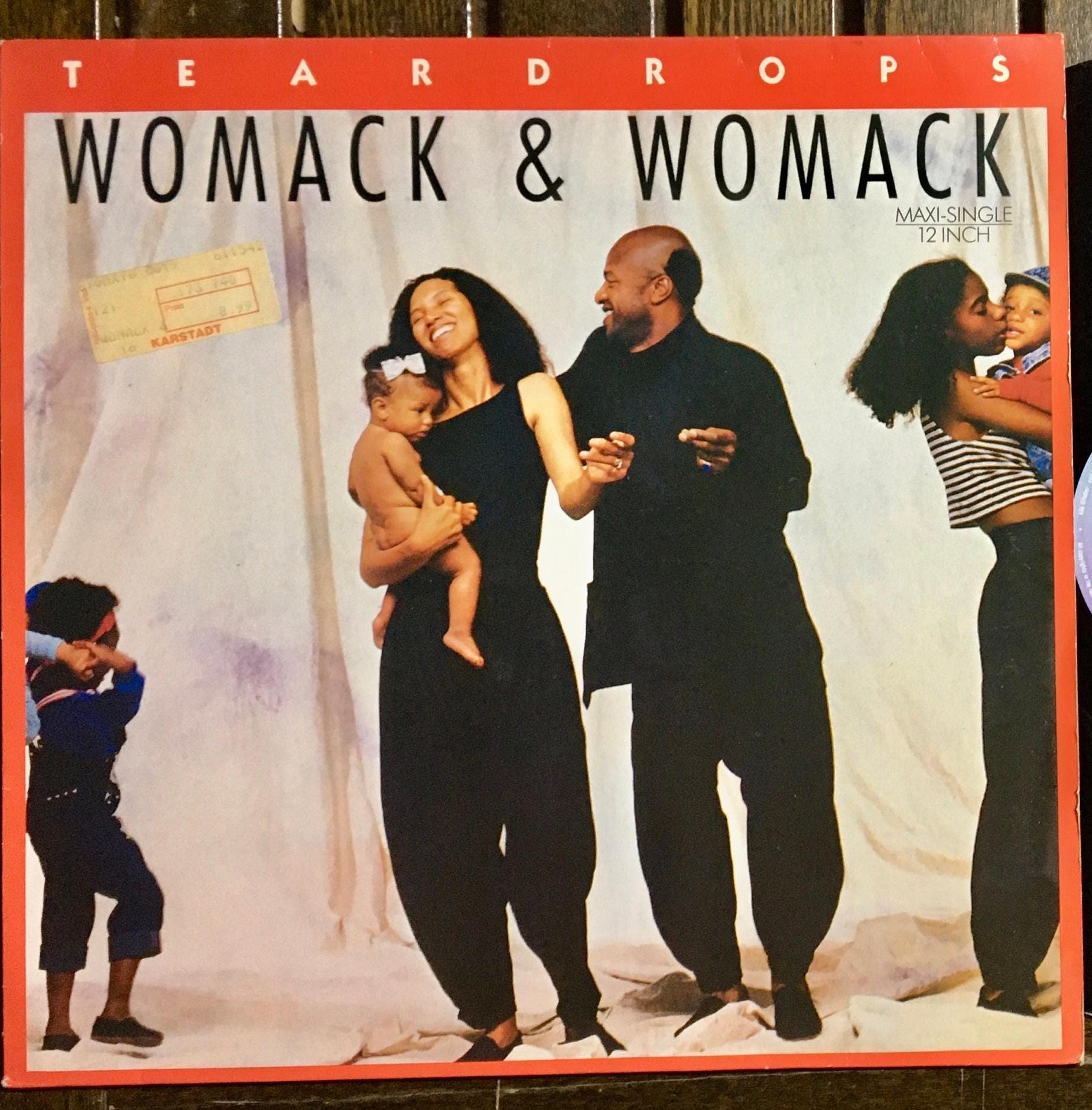 1988 Womack & Womack - Teardrops , Vinyl, 12