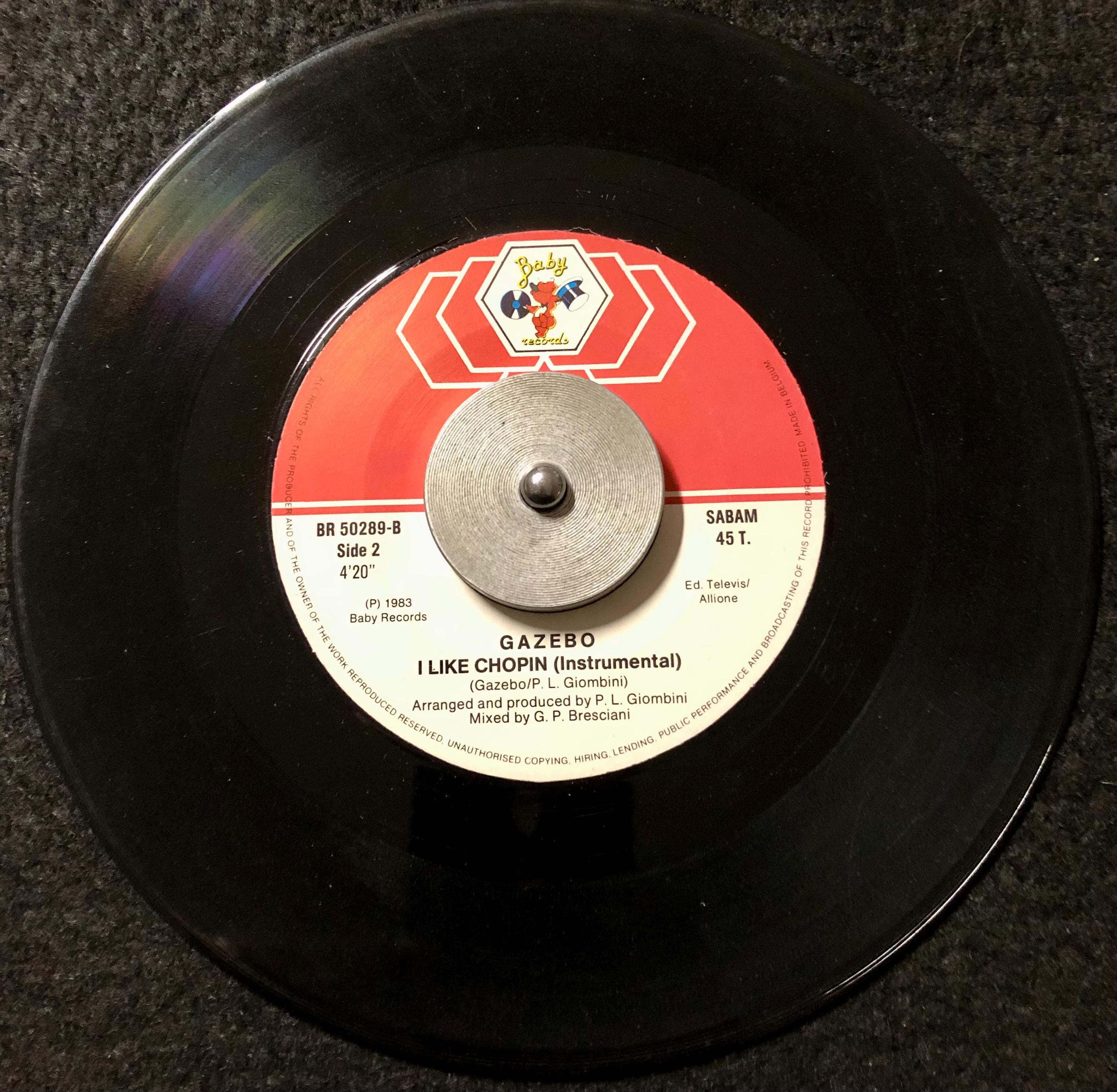 1983 Gazebo – I Like Chopin , Vinyl, 7