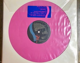 1981 US Factory Sealed , Pink Floyd - Money / Another Brick In The Wall (Part II) , Vinyl, 12", Promo, 33  RPM, Pink