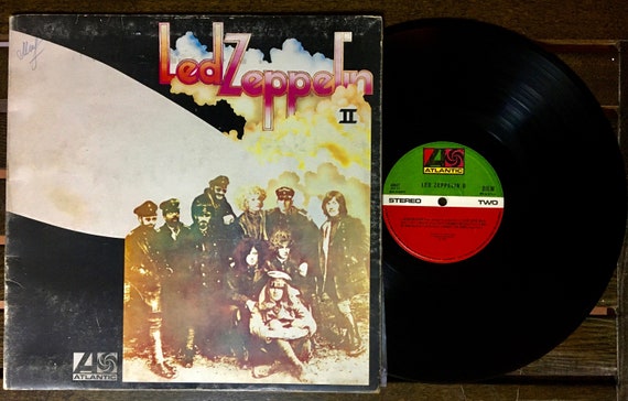 Led Zeppelin Led Zeppelin II Vinyl LP Album Gatefold Etsy
