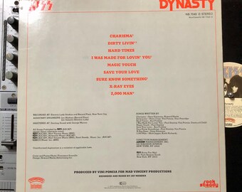 1979 Kiss - Dynasty , Vinyl, LP, Album - Etsy Canada