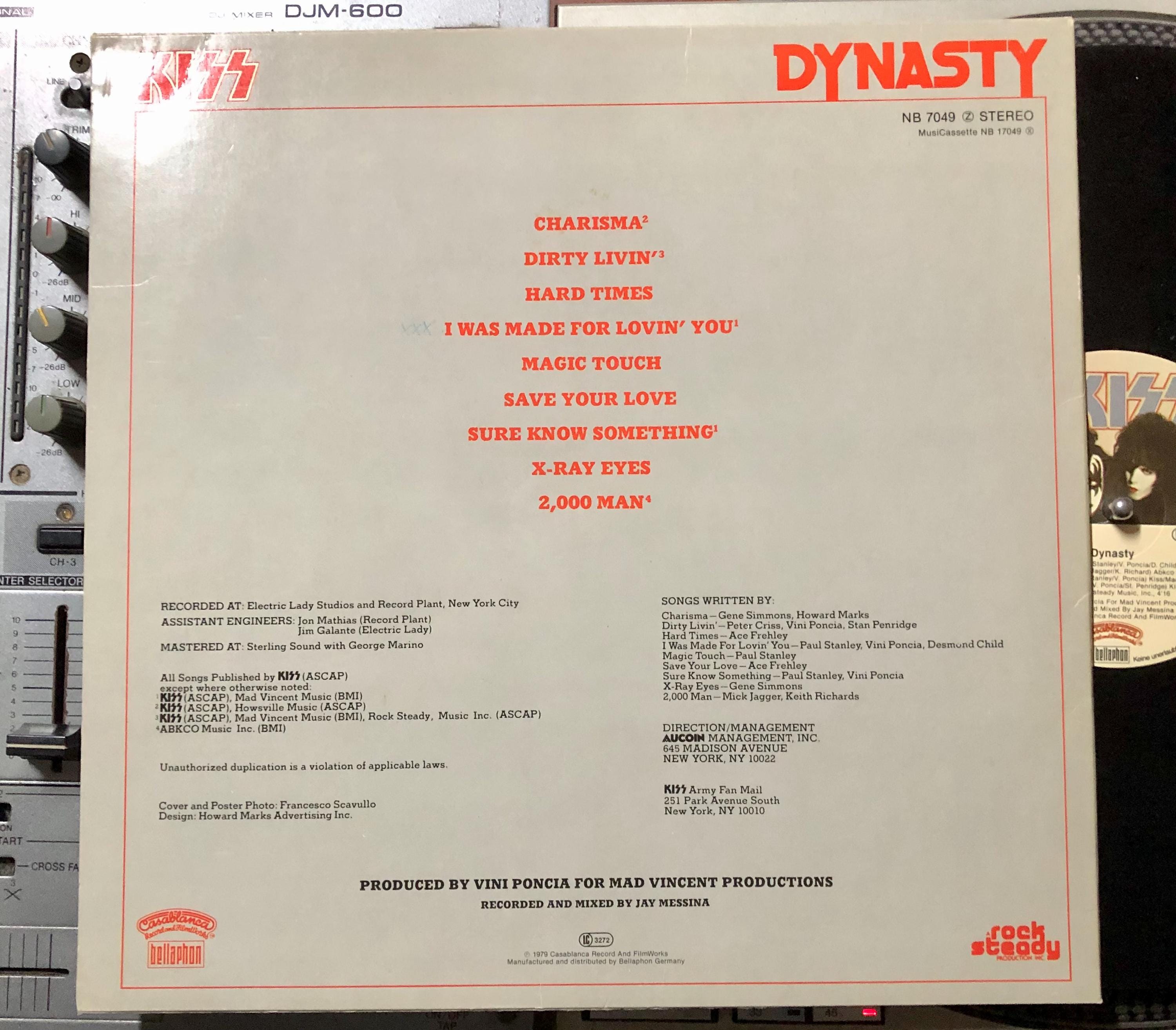 1979 Kiss - Dynasty , Vinyl, LP, Album - Etsy