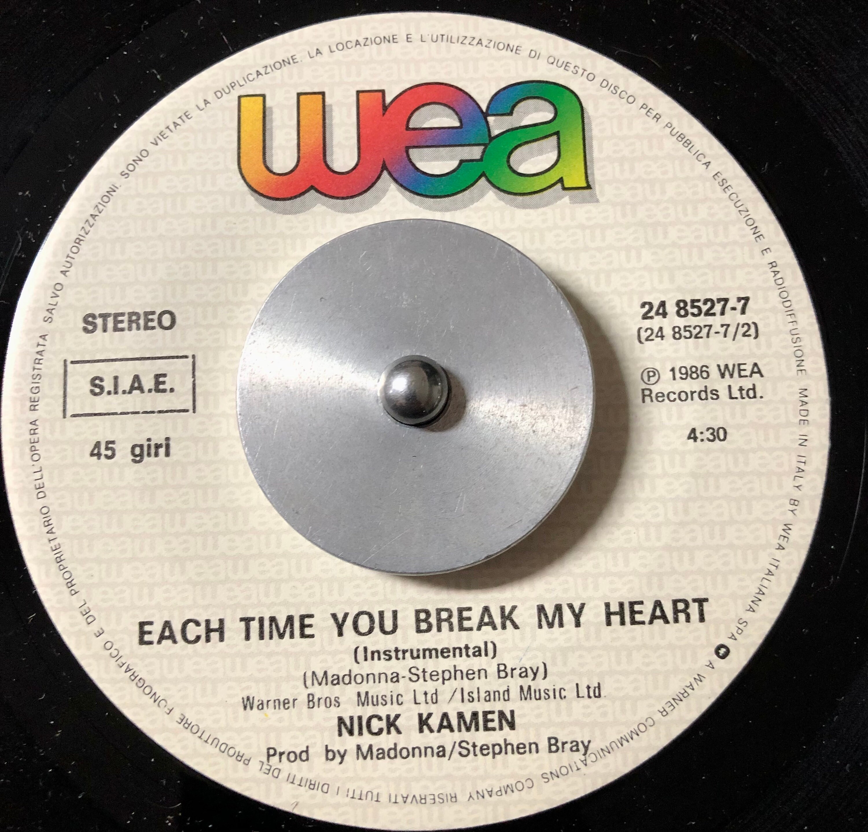every time you break my heart