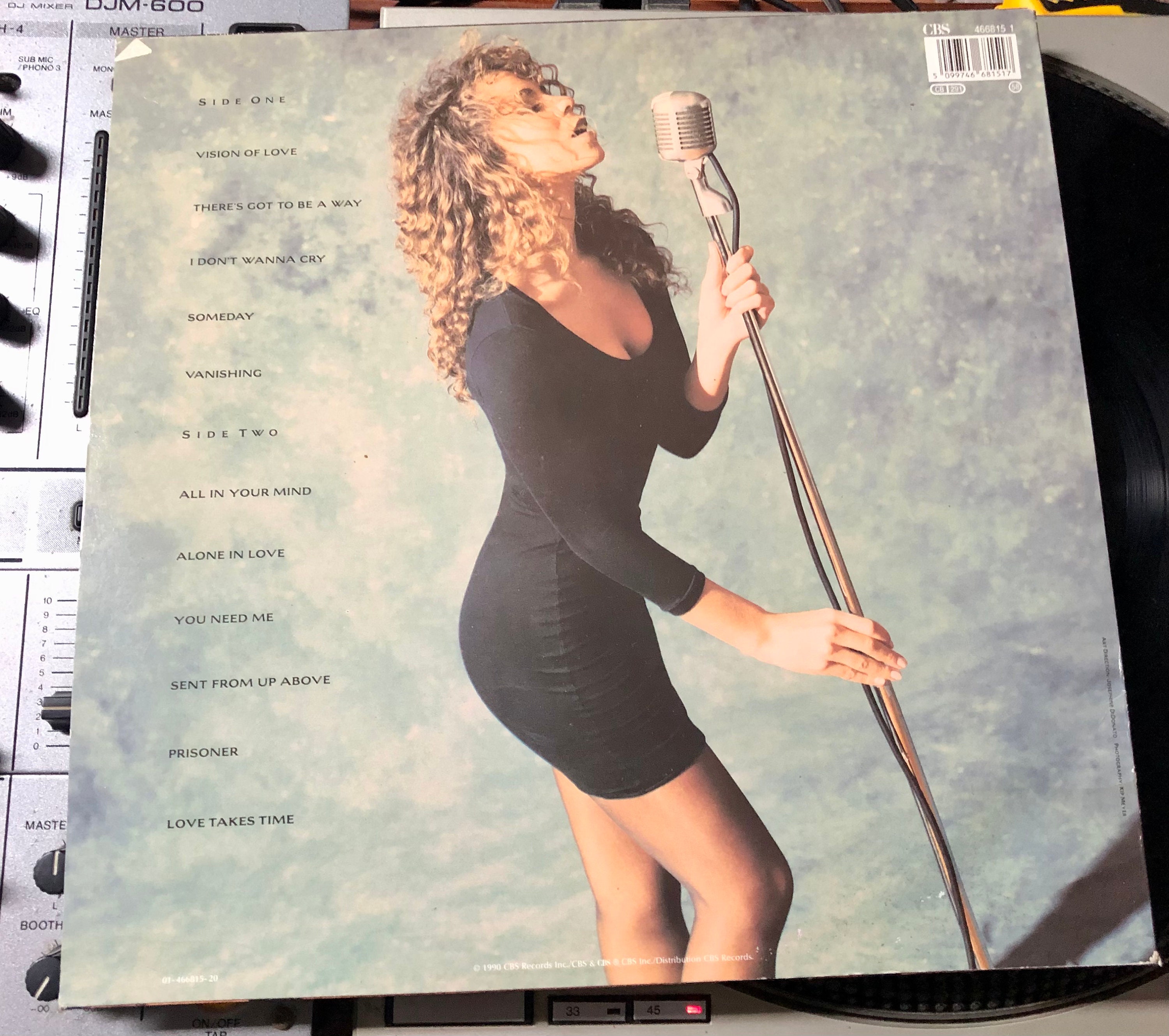 1990年 マライア・キャリー デビューアルバム ビニールLP (VG+) - Etsy