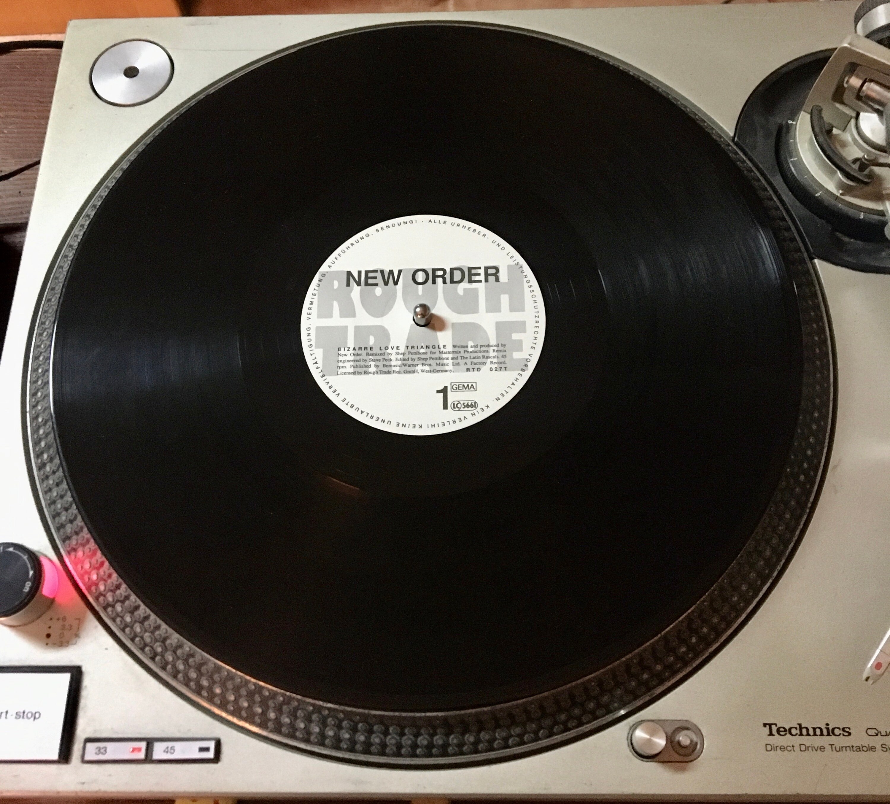 ニュー・オーダー NEW ORDER ビザー・ラヴ・トライアングル NEW ORDER / Bizarre Love Triangle (12) / Qwest | WAXPEND RECORDS