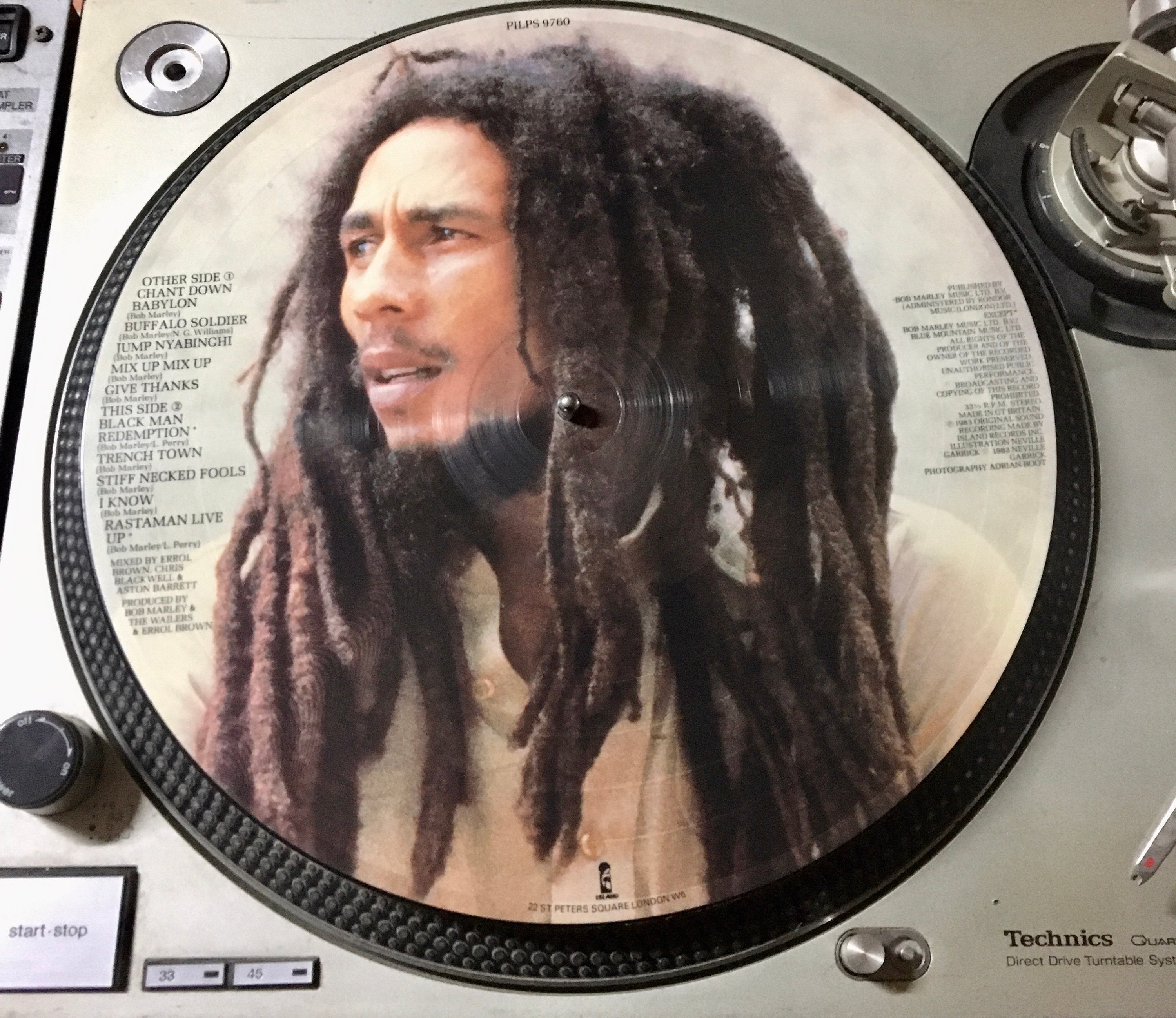 1983 Bob Marley & the Wailers – Confrontation , Vinyl, LP, Picture