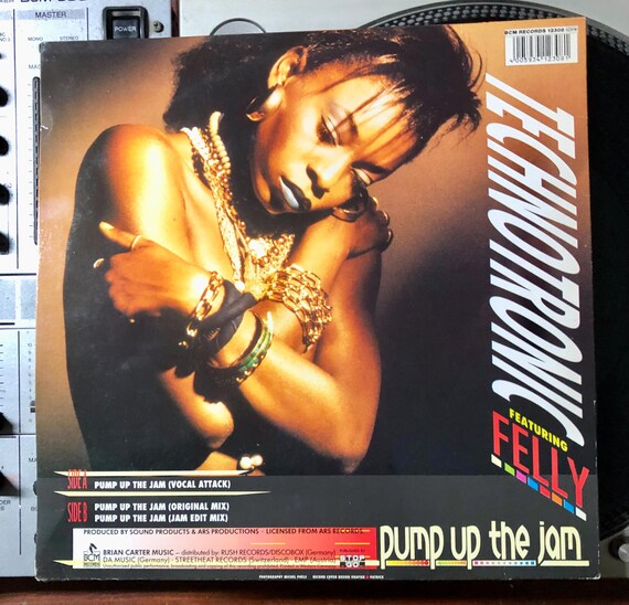 1989 Technotronic Featuring Felly – Pump up the Jam , Vinyl, 12