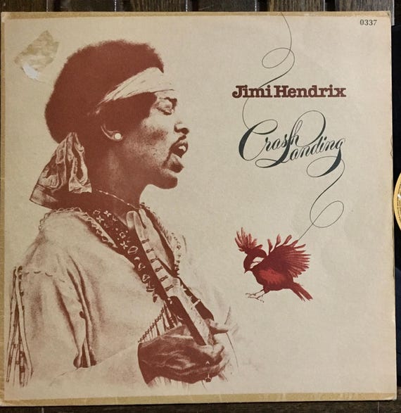 1975 Jimi Hendrix – Crash Landing , Vinyl, LP - Etsy UK