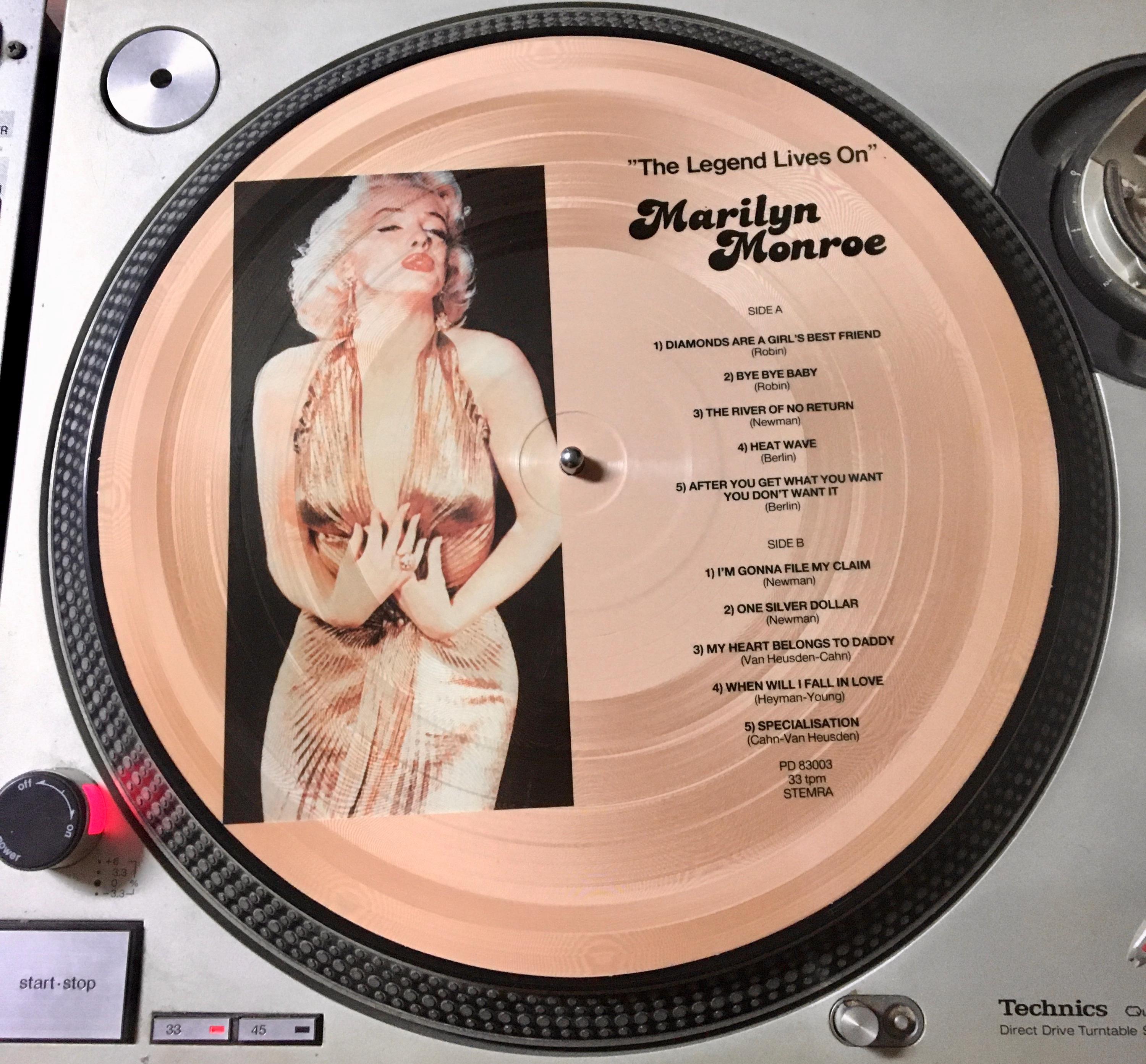 1984 Marilyn Monroe – the Legend Lives on , Vinyl, LP
