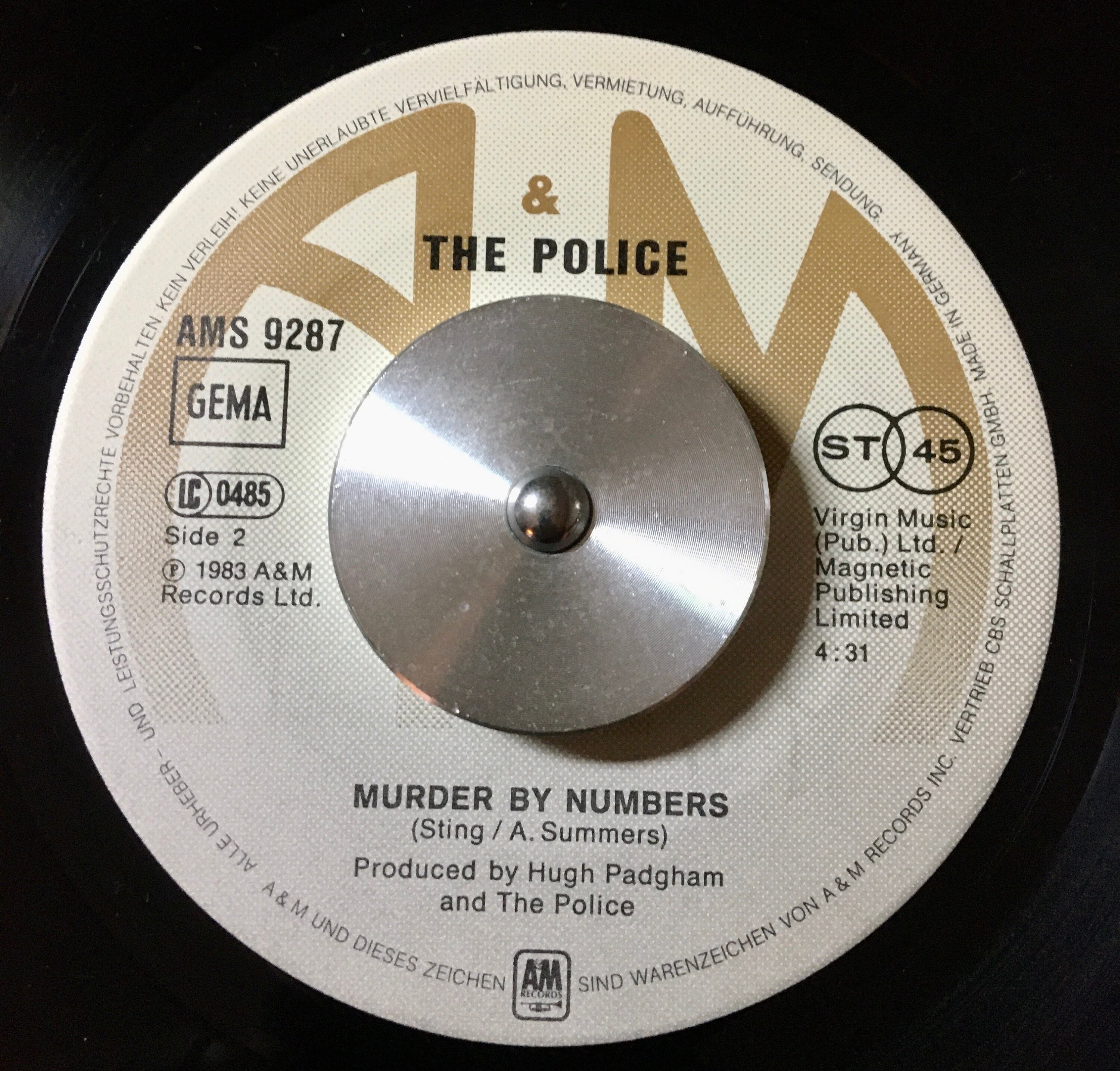 1983 the Police – Every Breath You Take , Vinyl, 7