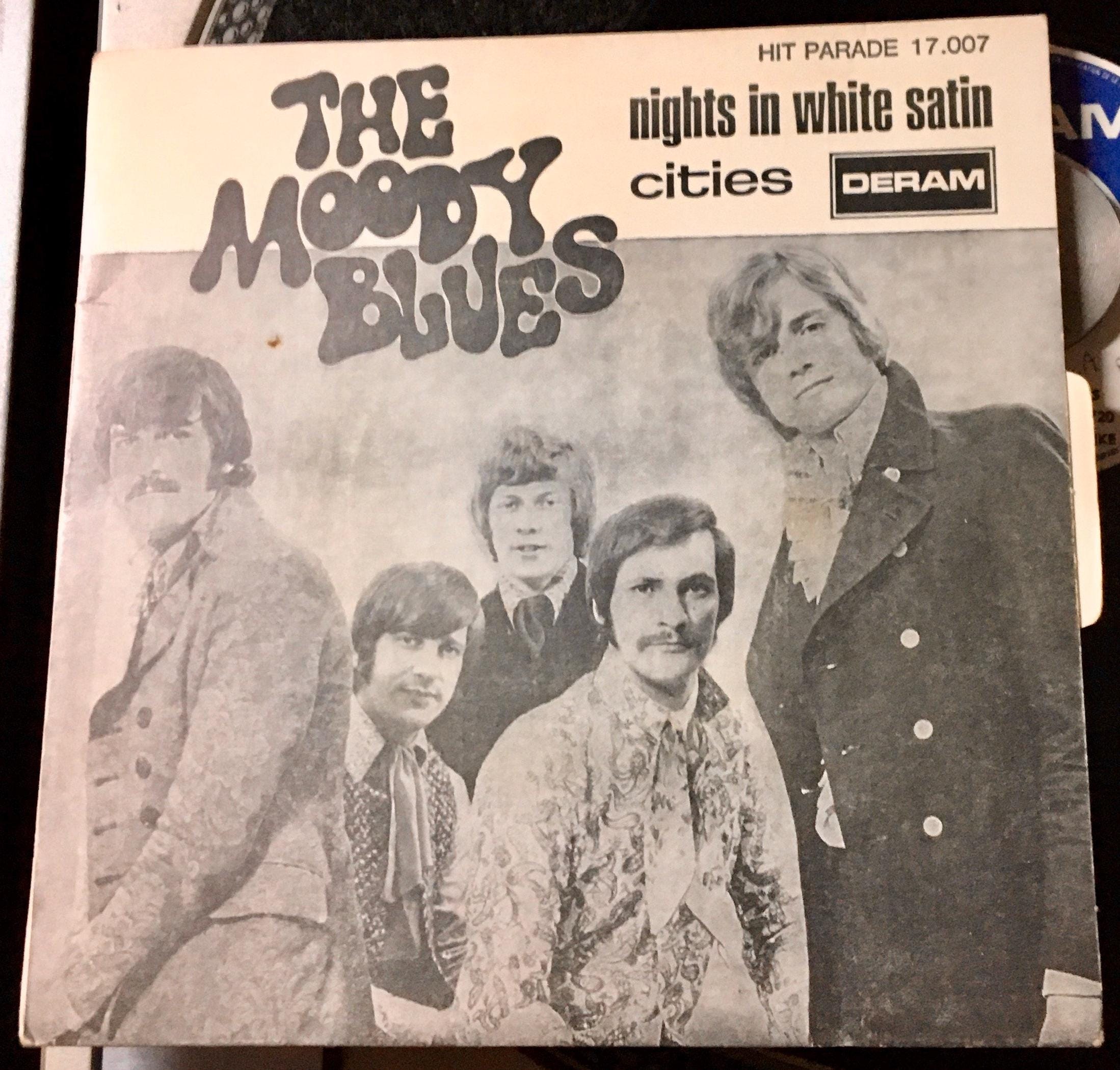 1968 the Moody Blues – Nights in White Satin , Vinyl, 7
