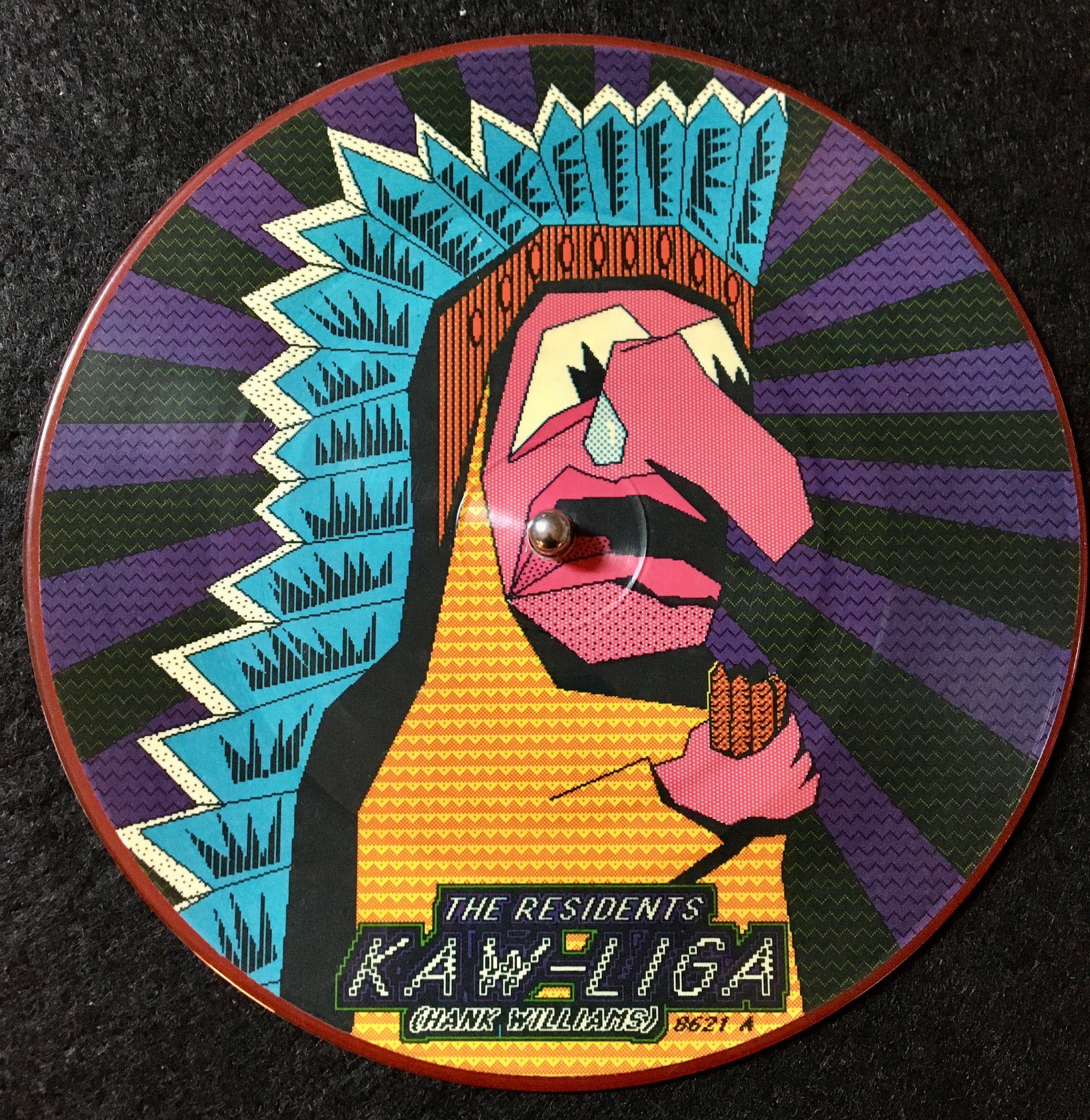 1986 Limited Edition - the Residents - Kaw-liga , Vinyl, 7