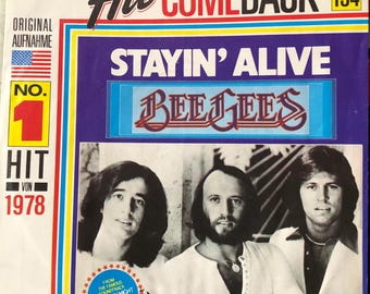 1989 Bee Gees – Stayin' Alive / I Can't Have You , Vinyl, 7", 45 RPM, Single