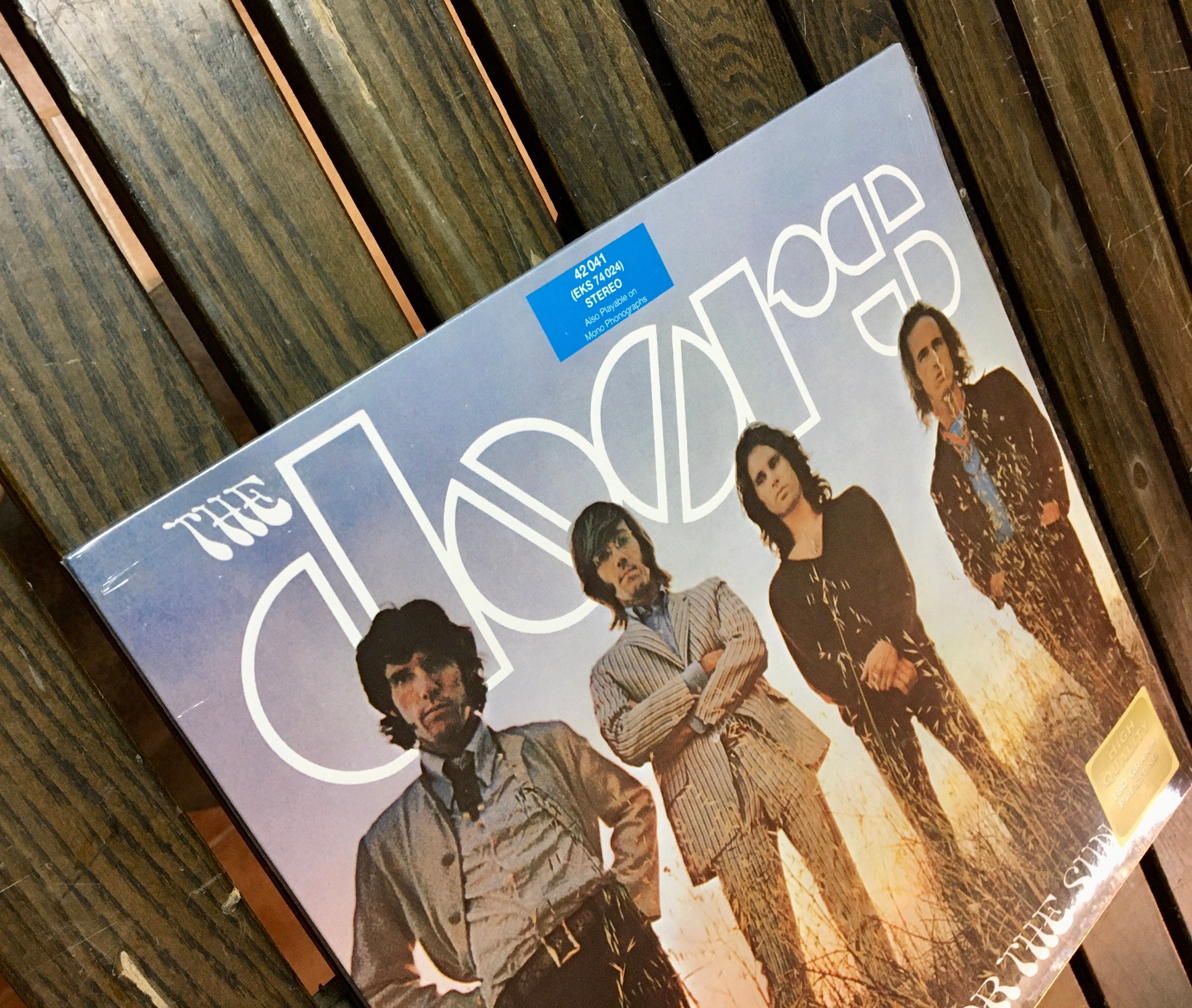 The Doors Waiting For The Sun Sticker – Classic Rock Band Decal D015S