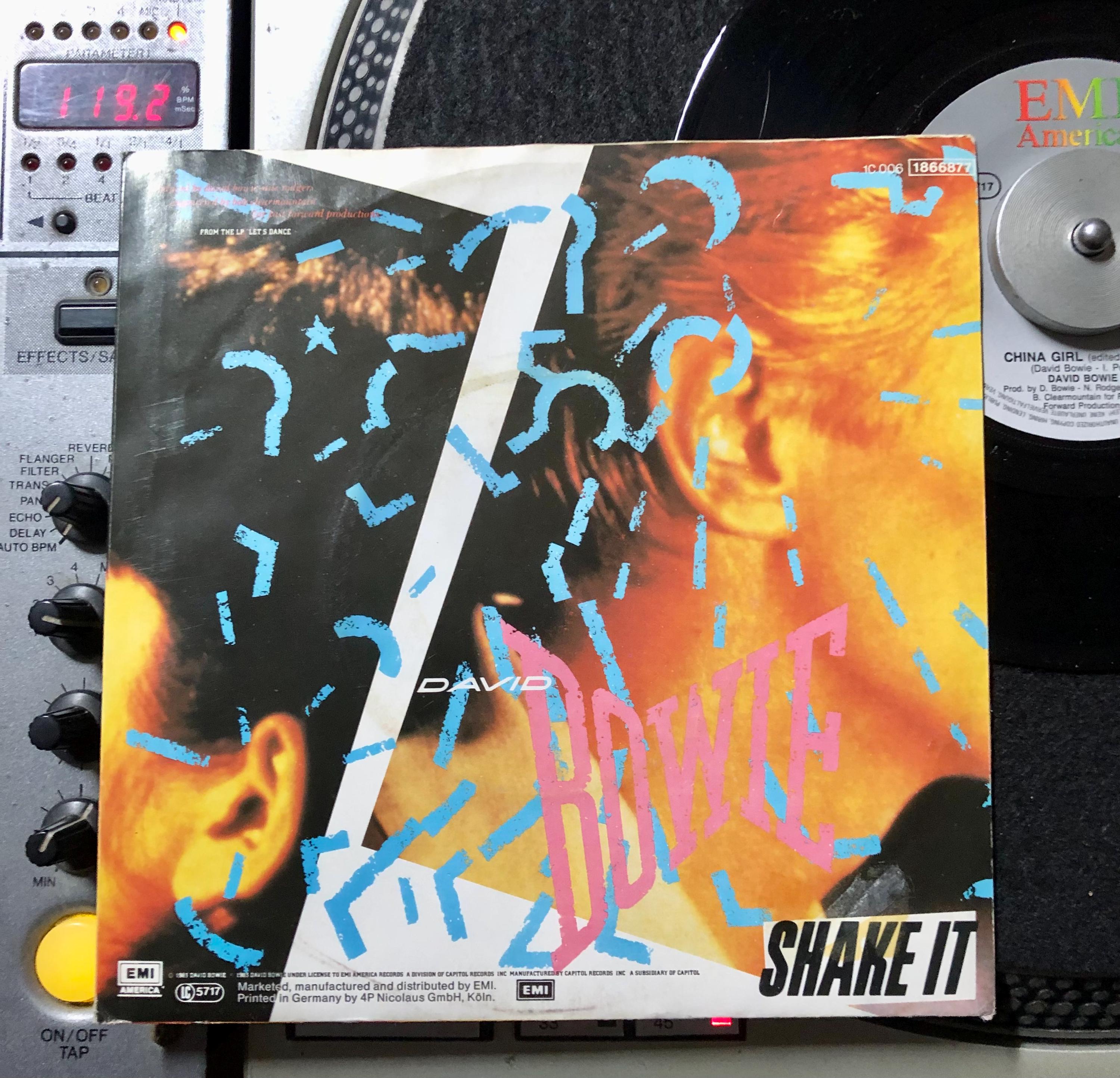 1983 デヴィッド・ボウイ – チャイナ・ガール、レコード、7インチ、45