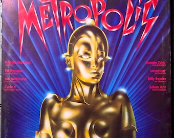 Metropolis (colonna sonora originale del film) del 1984, vinile, LP, album, stereo