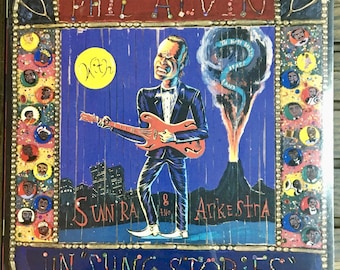Vinilo, LP, álbum de Phil Alvin - Un "Sung Stories" de 1986, sellado de fábrica en EE. UU.