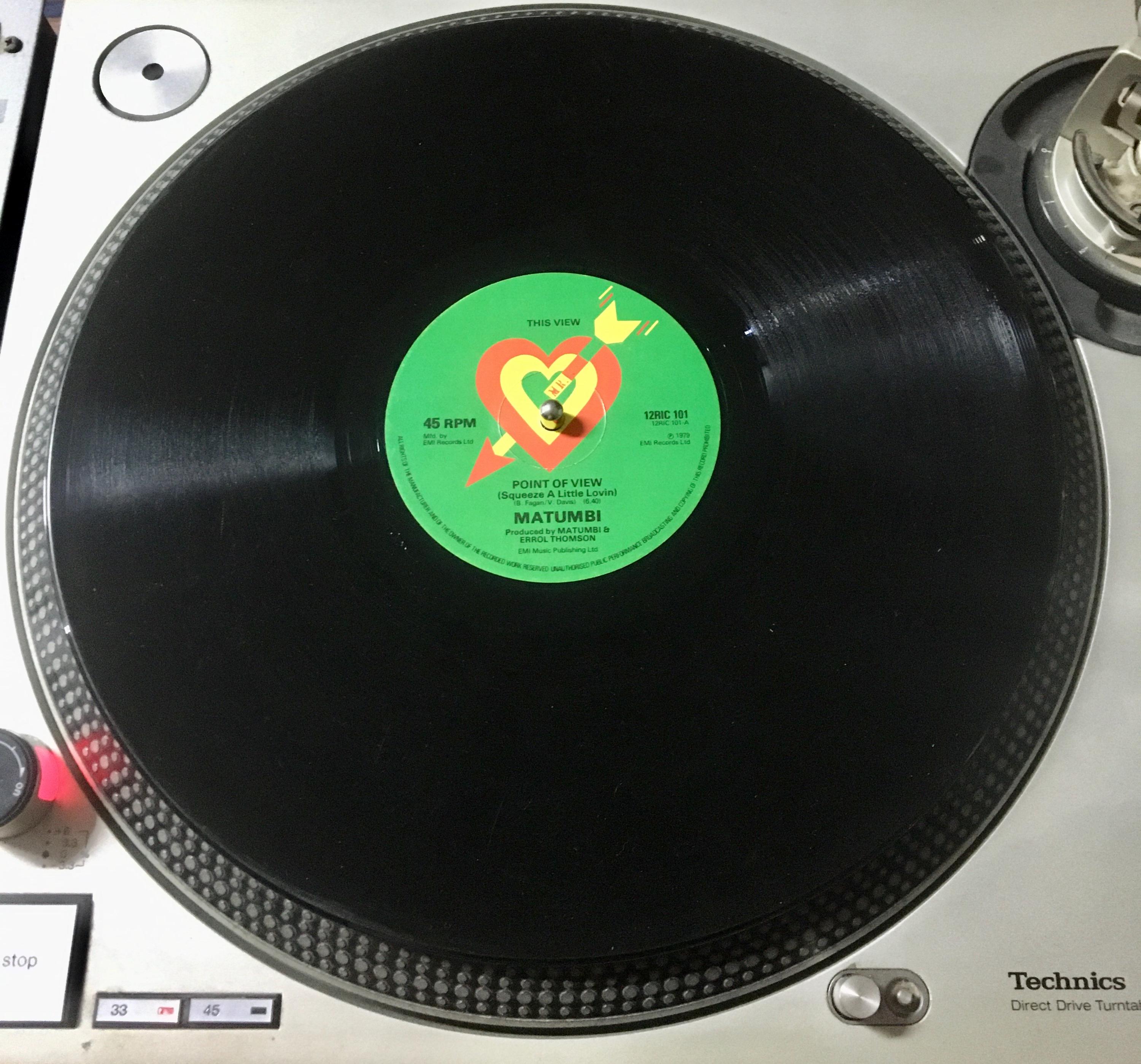 1979 Matumbi - Point of View (squeeze A Little Lovin) Vinyl