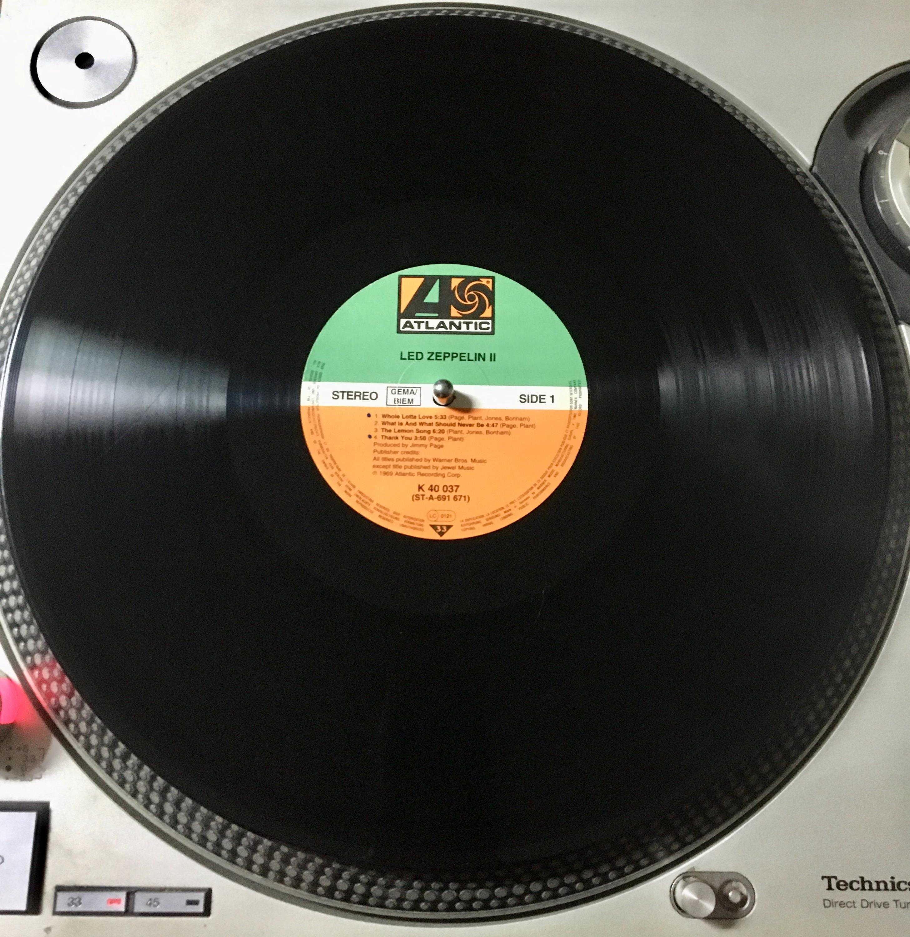 Led Zeppelin II Vinyl LP Album - Gatefold Sleeve - Etsy