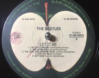 1981 (MINT) ビートルズ – Let It Be、ビニール、LP、アルバム - Etsy 日本