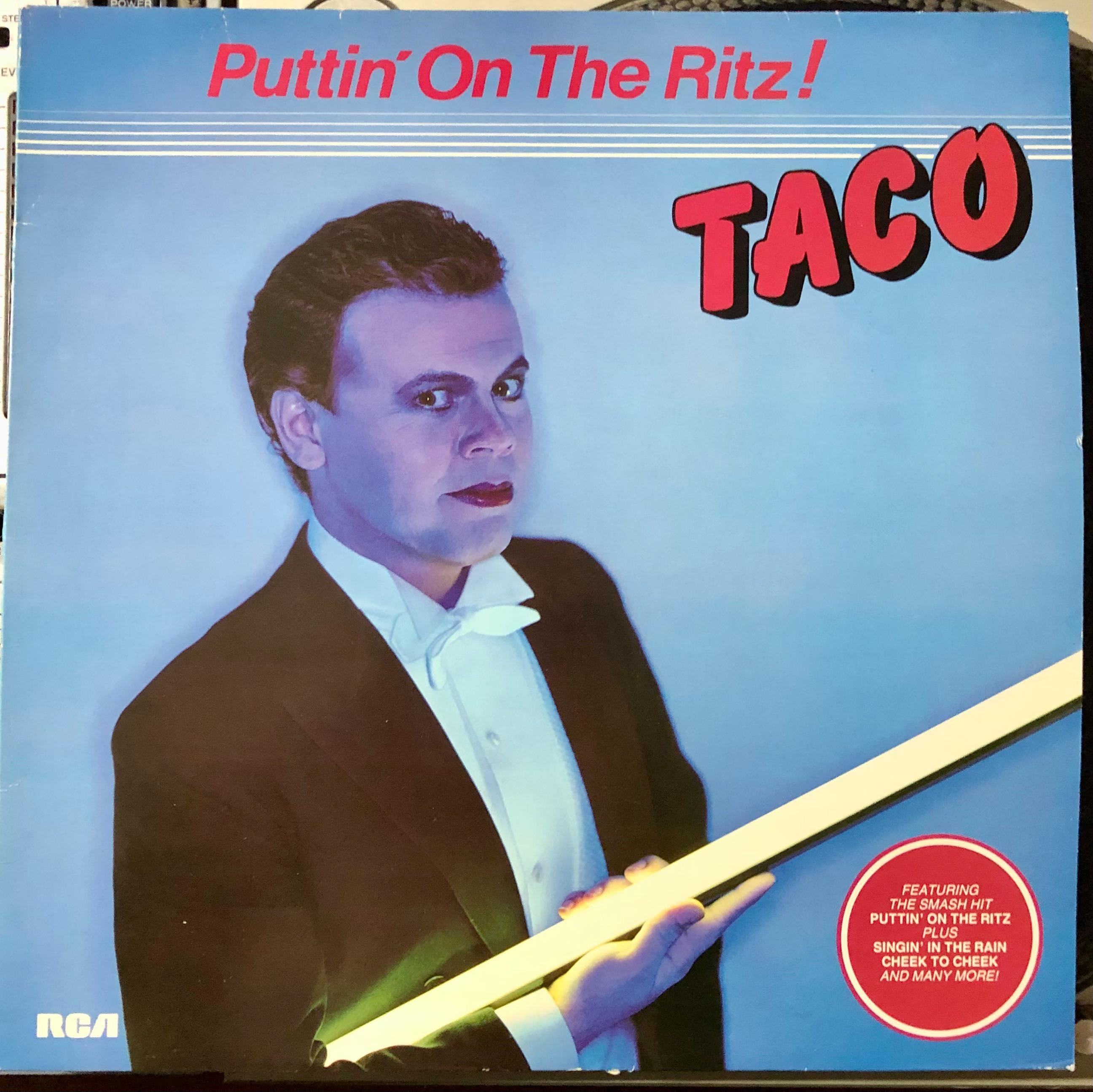 1982 Taco – Puttin' on the Ritz ! Vinyl, LP, Album, Stereo - Etsy