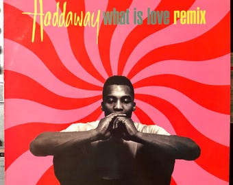1993 Haddaway - What is Love (remix) Vinyl, 12