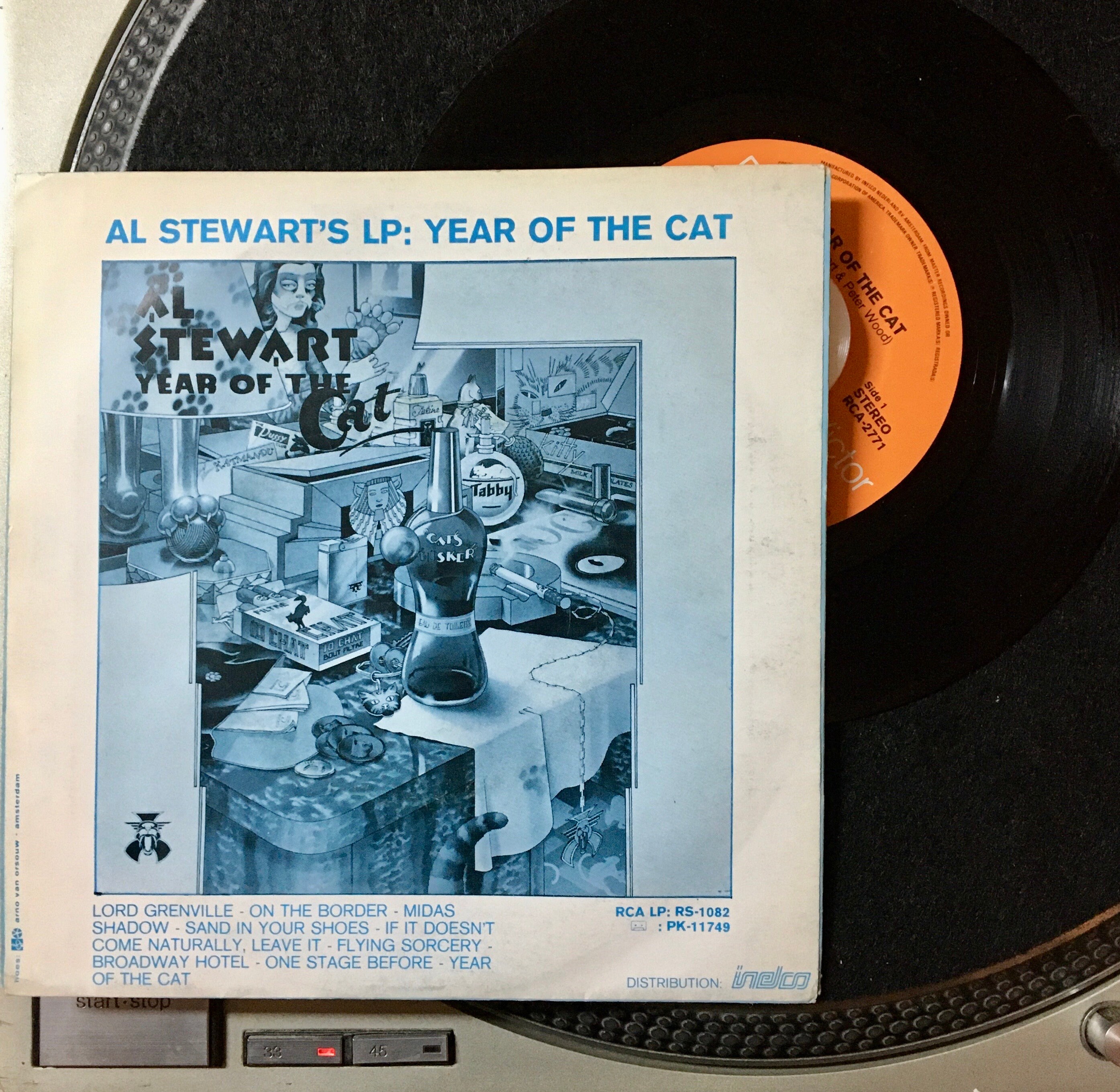1977 Al Stewart – Year of the Cat / Broadway Hotel , Vinyl, 7