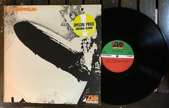 Adentro tenga en cuenta La forma Led Zeppelin Led Zeppelin Vinyl LP Album Rare Greek - Etsy