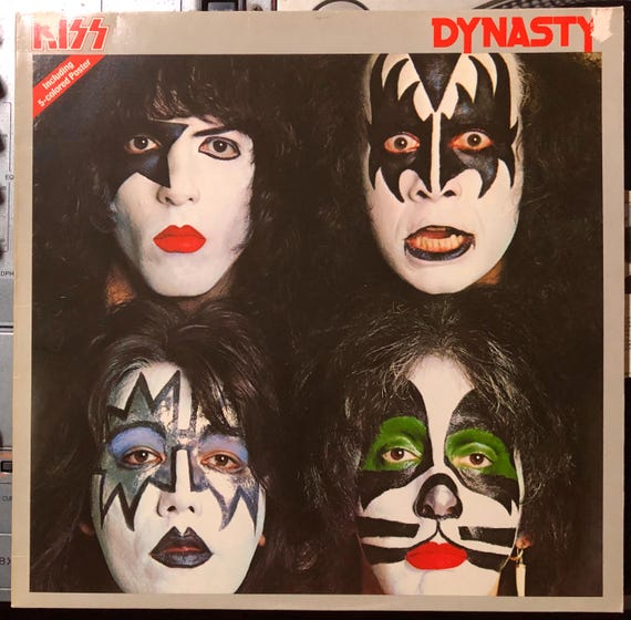 KISS Dynasty US盤 1979年 NBLP 7152 ポスター付 Backwood Records : Kiss Dynasty US Orig. LP POSTER INSERT | Used