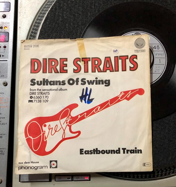 1978 Dire Straits - Sultans of Swing , Vinyl, 7