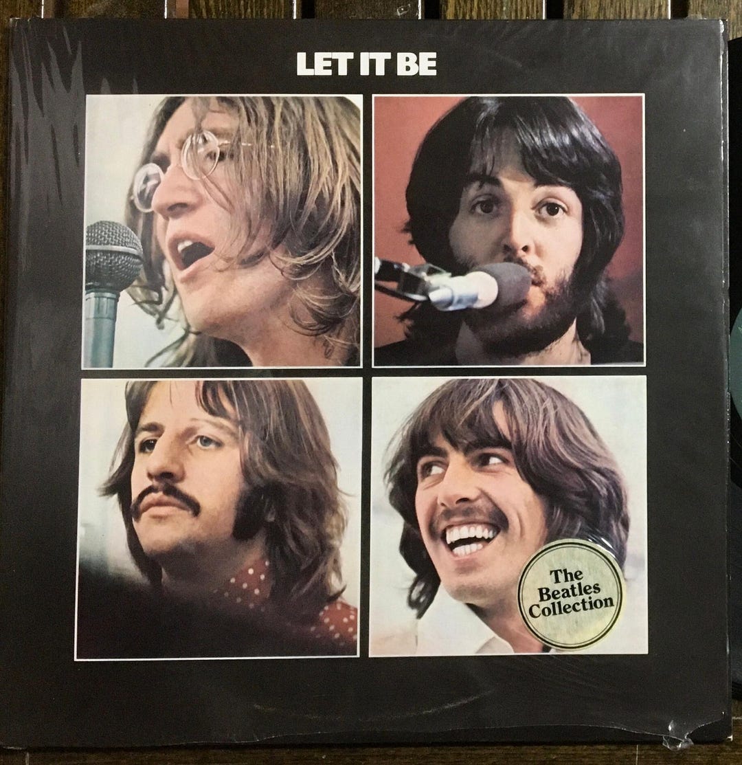 1981 (MINT) ビートルズ – Let It Be、ビニール、LP、アルバム - Etsy 日本