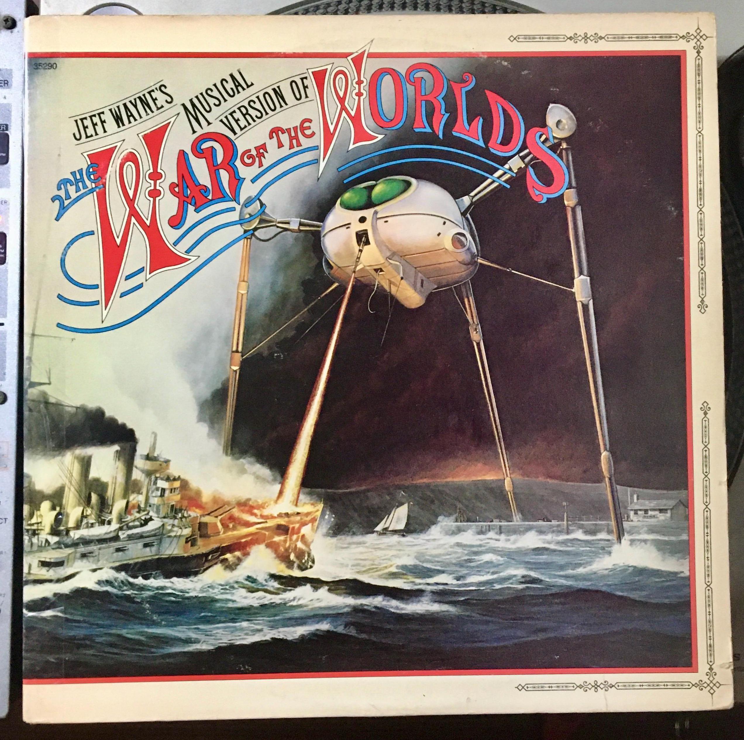 1978 Jeff Wayne's War of the Worlds Vinyl LP Album - Gatefold - Etsy