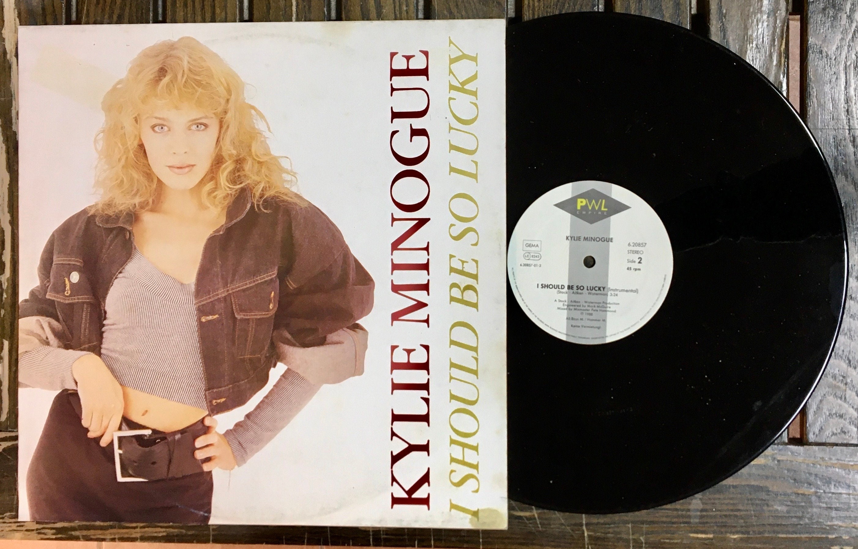 1988 Kylie Minogue I Should Be So Lucky Vinyl 12 Etsy 1988 Kylie Minogue I Should Be So Lucky Vinyl 12 Etsy