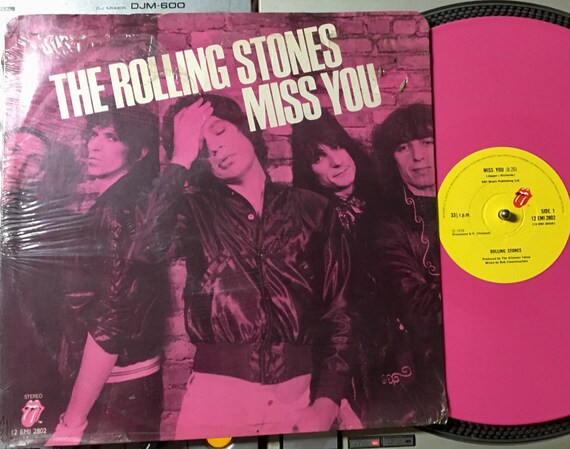 1978 the Rolling Stones - Miss You , Vinyl, 12