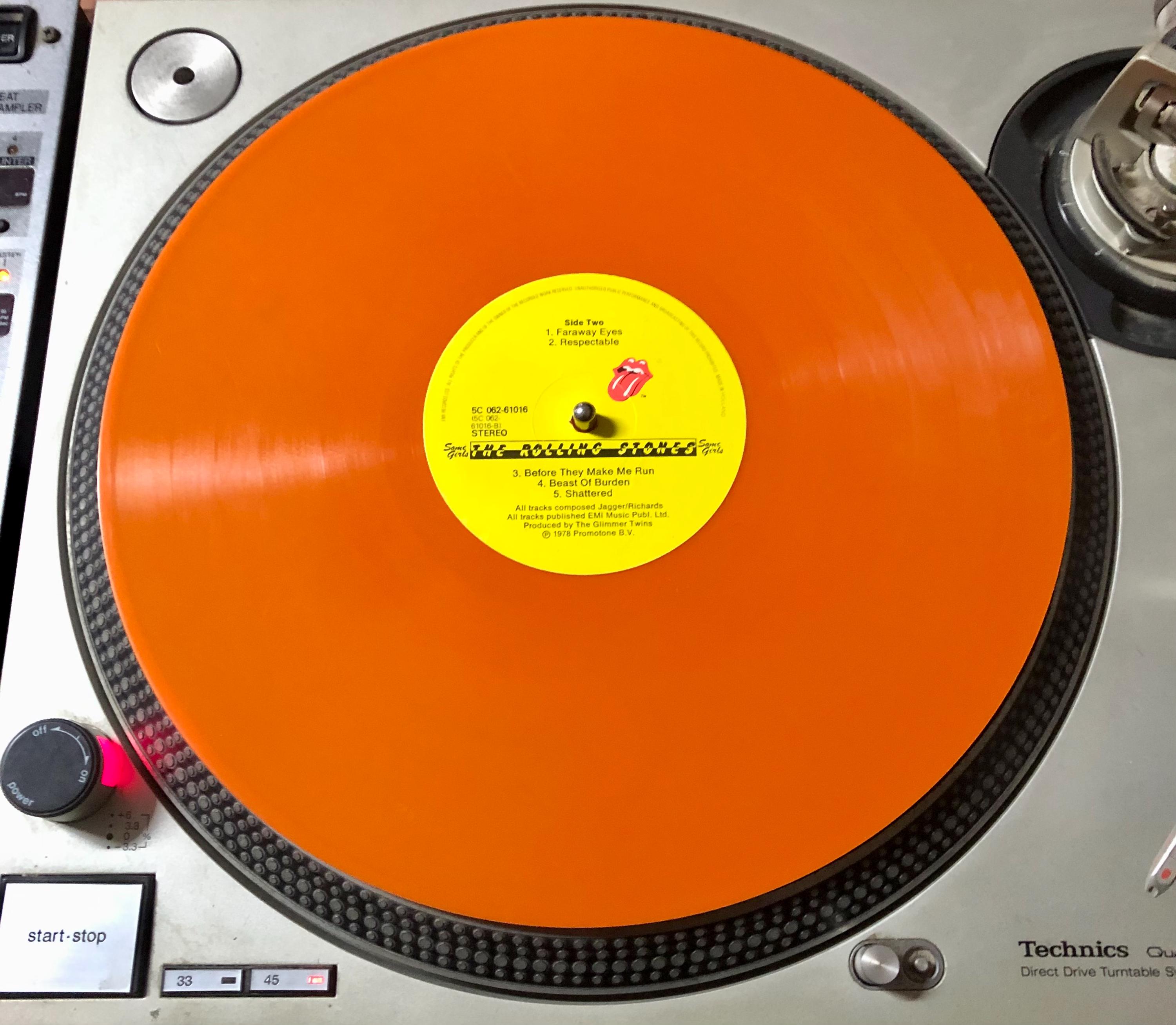 1978 the Rolling Stones – Some Girls , Vinyl, LP, Album, Orange - Etsy