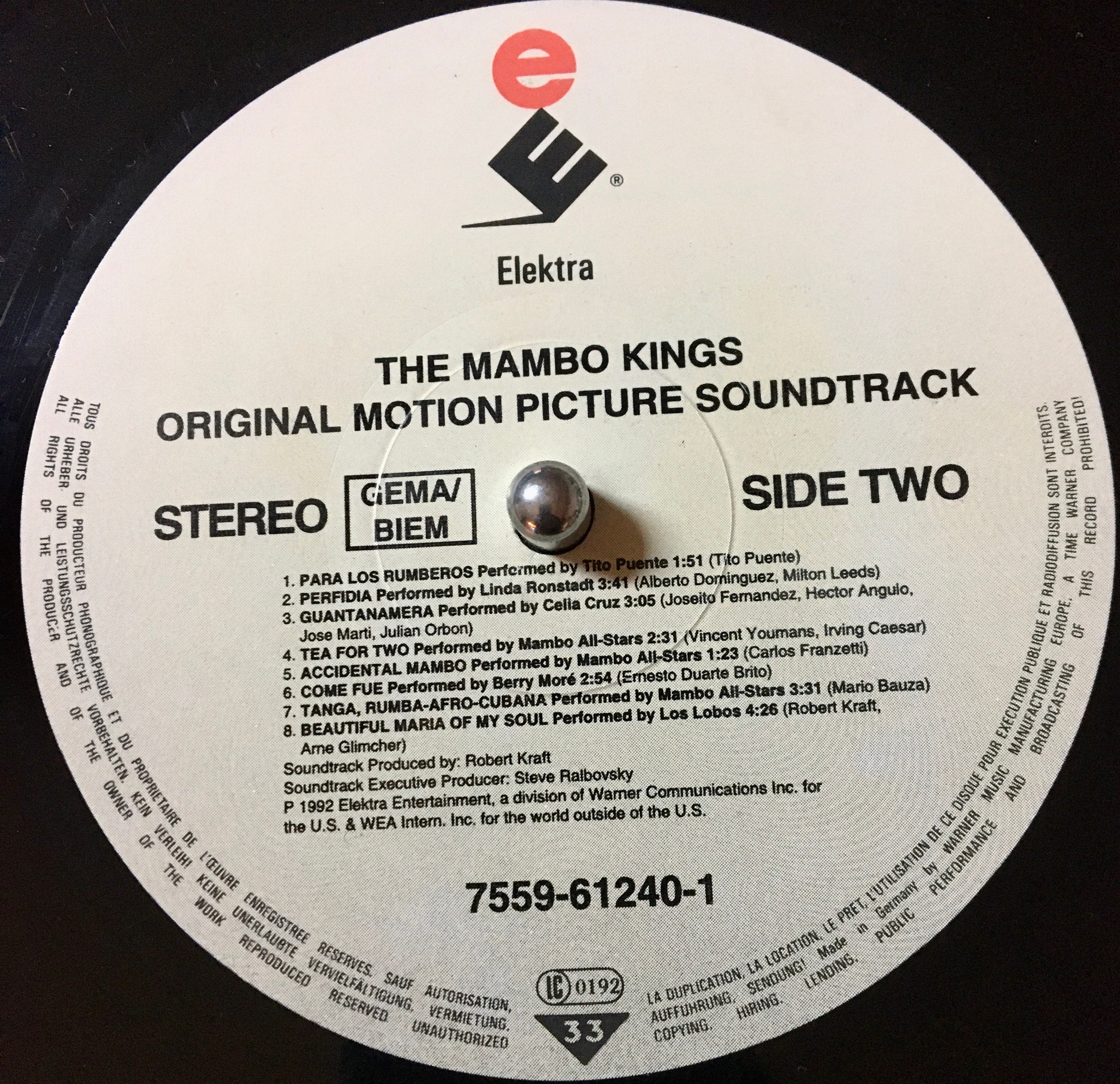 The Mambo Kings サウンドトラック CD Carlos Franzetti, Robert Kraft - Mambo Kings - Amazon.com Music