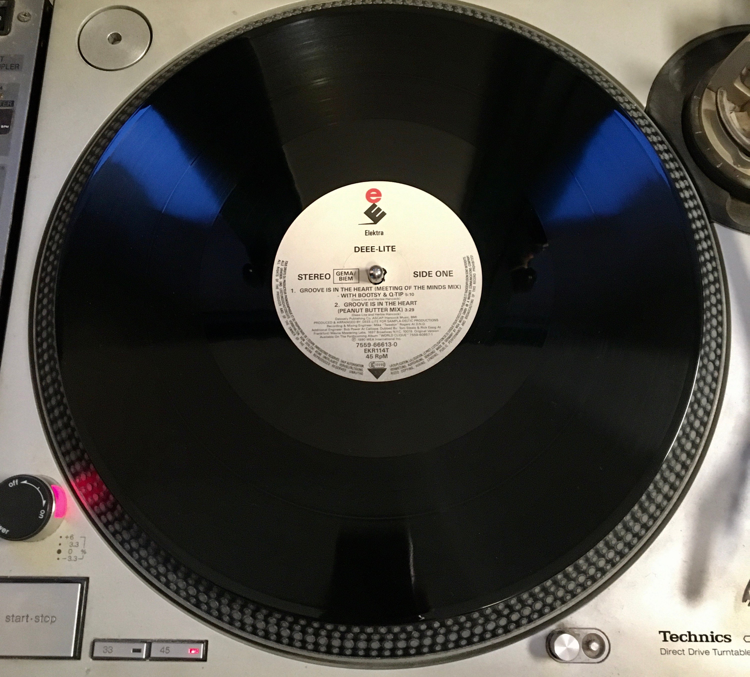 DEEE-LITE “Groove Is In The Heart” 12 中古 Deee-Lite – Groove Is In The Heart – Vinyl (7
