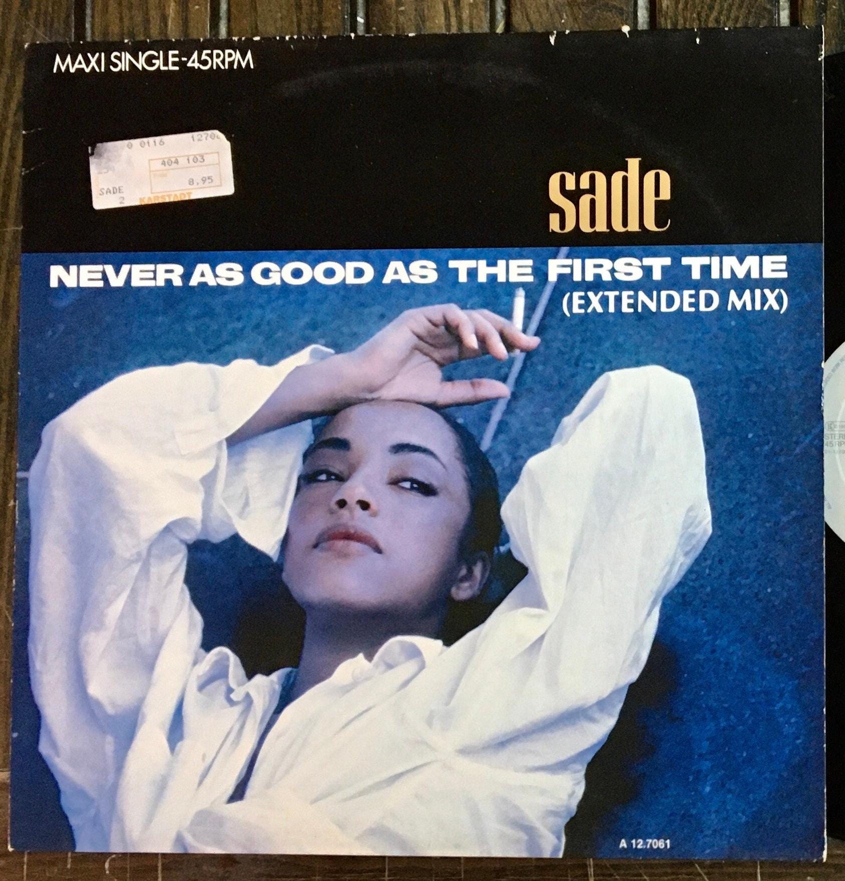 1986 Sade Never As Good As The First Time extended Mix Vinyl 12 1986-sade-never-as-good-as-the-first-time-extended-mix-vinyl-12
