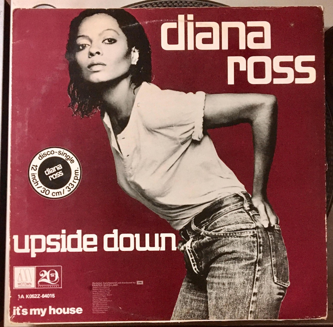 1980 Diana Ross - Upside Down , Vinyl, 12