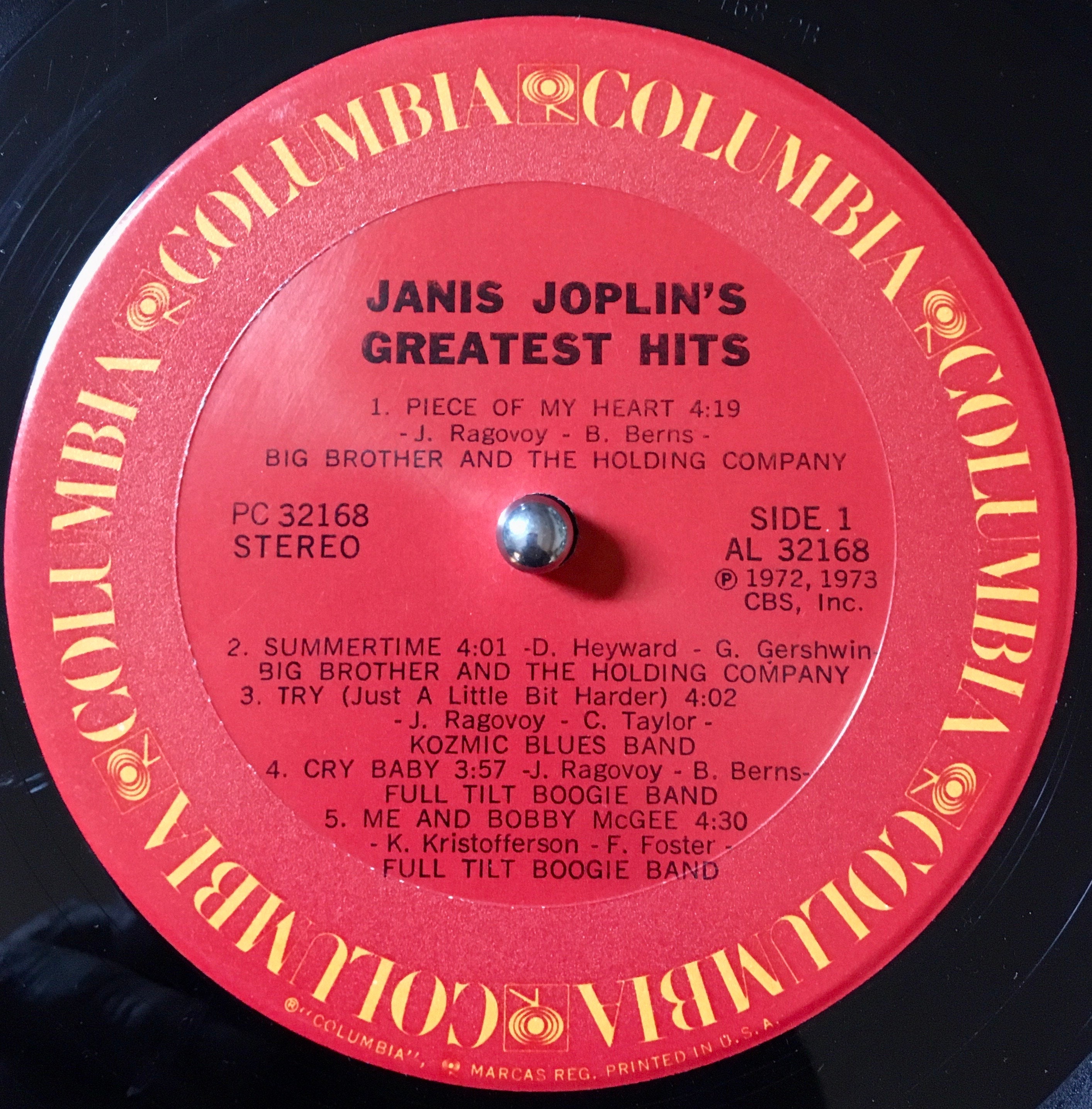 Janis Joplin Janis Joplin's Greatest Hits , Vinyl, LP, Compilation