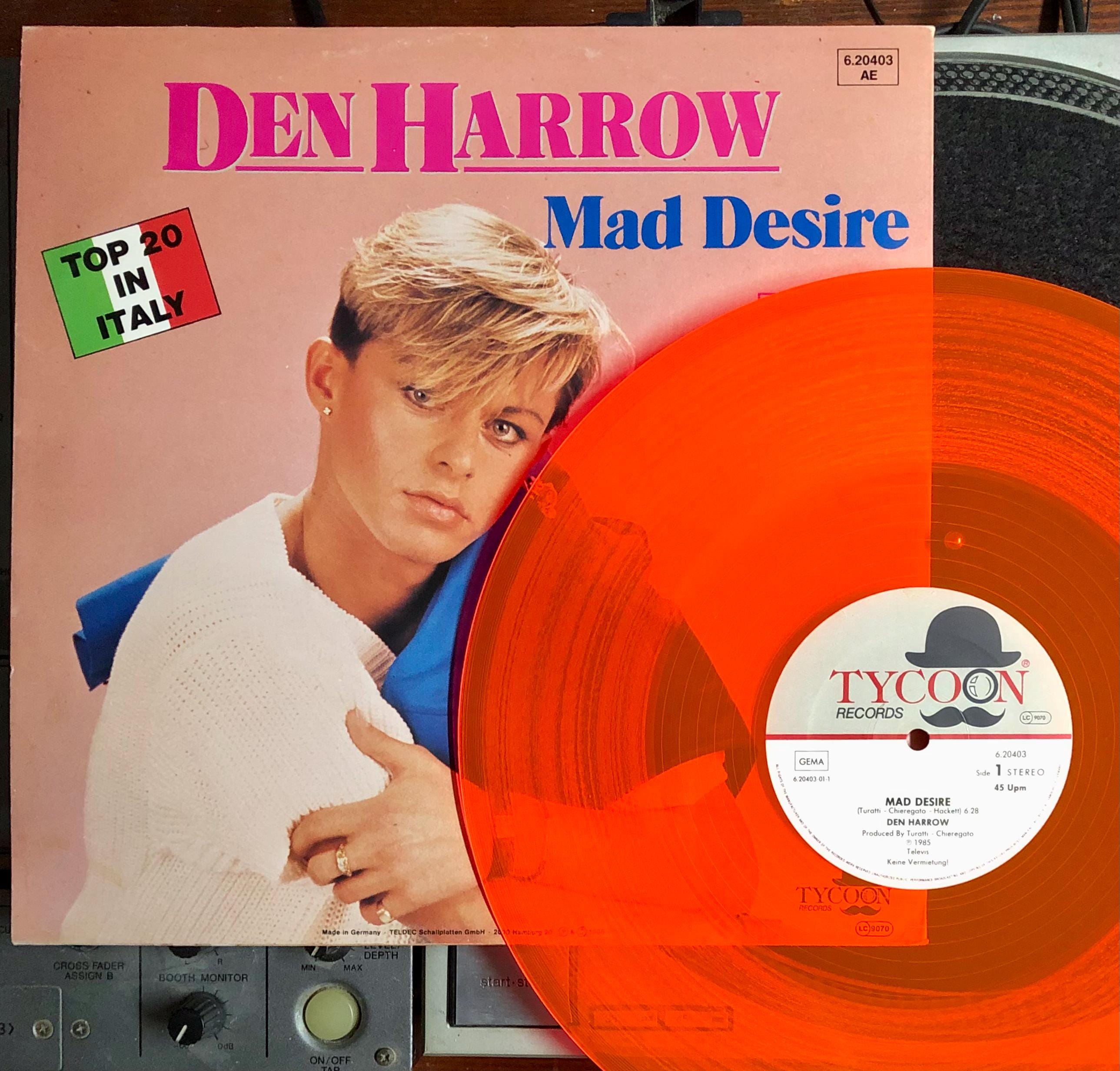 1985 Den Harrow – Mad Desire , Vinyl, 12