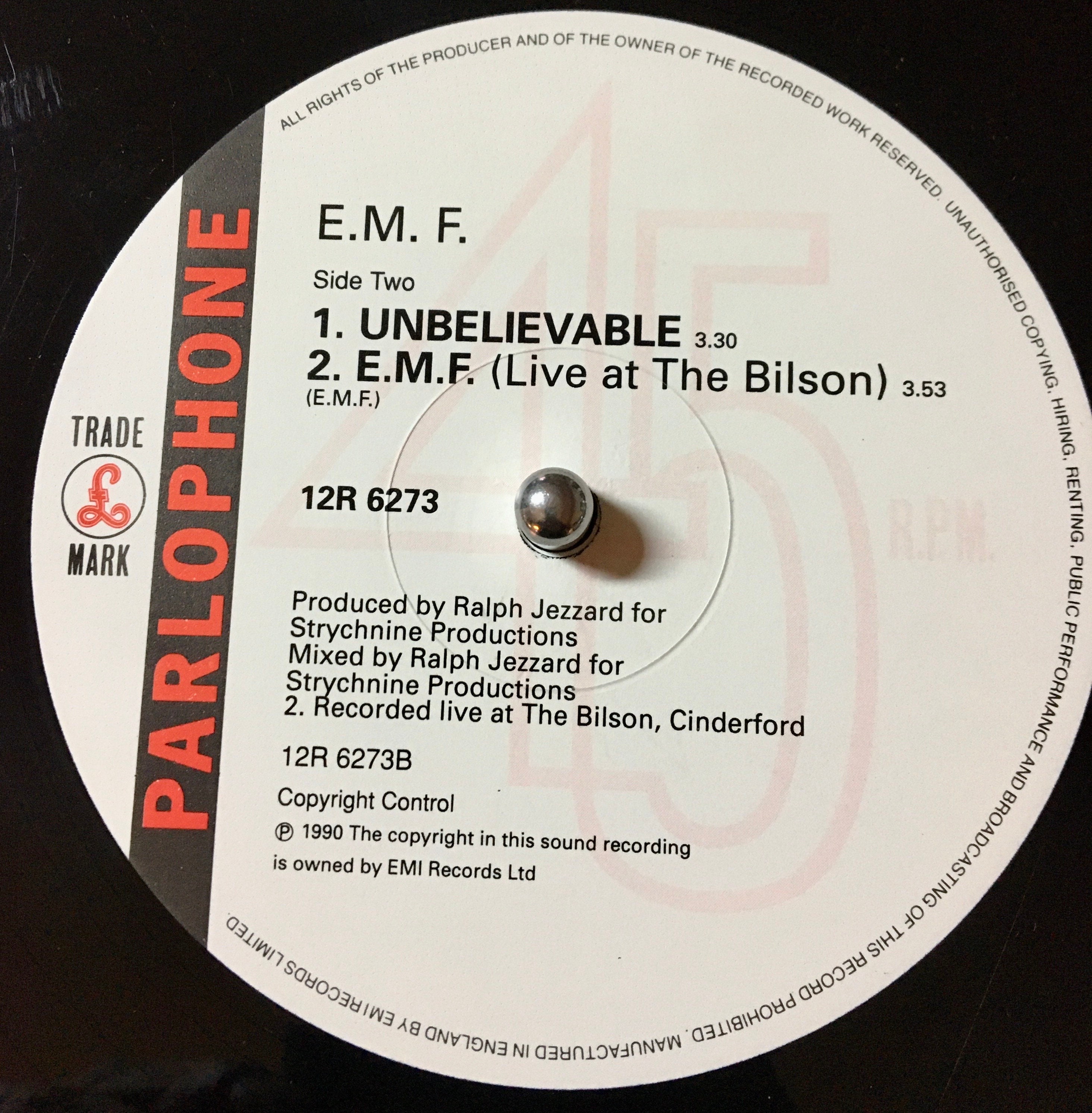 EMF/Unbelievableレコード12\