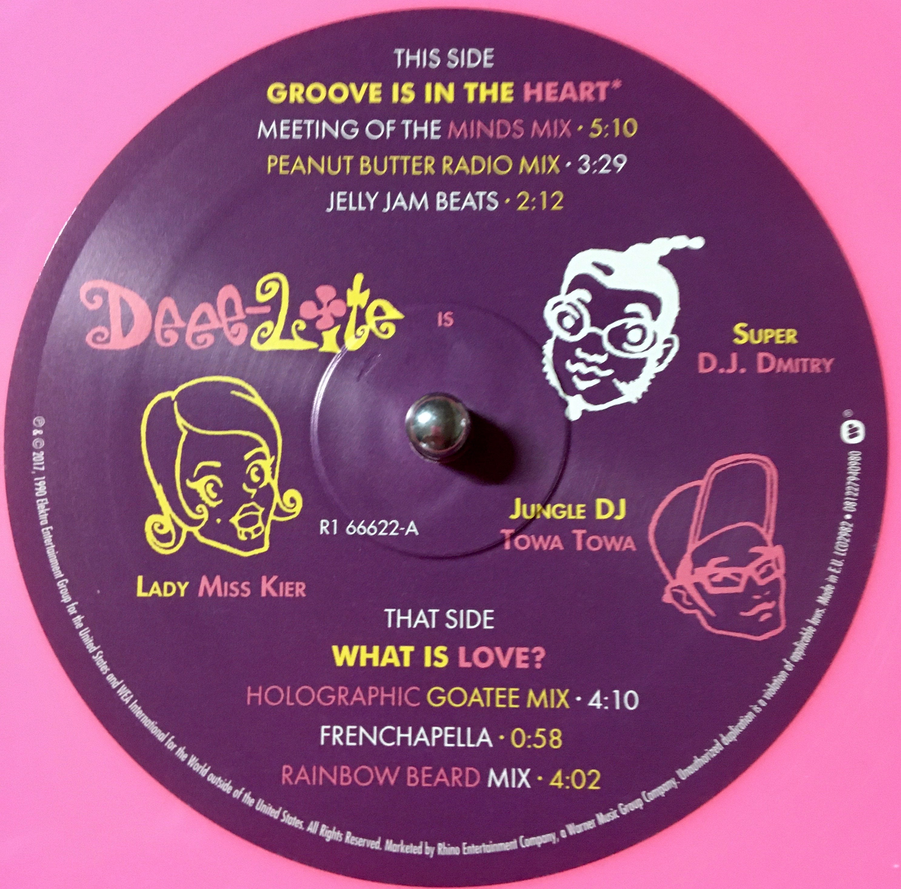 Deeelite Groove is in the Heart / What is Love Vinyl, 12, 33 RPM