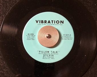 1973 Sylvia - Pillow Talk , Vinyl, 7