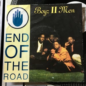 1992 Boyz II Men - End Of The Road ,  Vinyl, 7", Single, 45 RPM, Silver Injection Labels