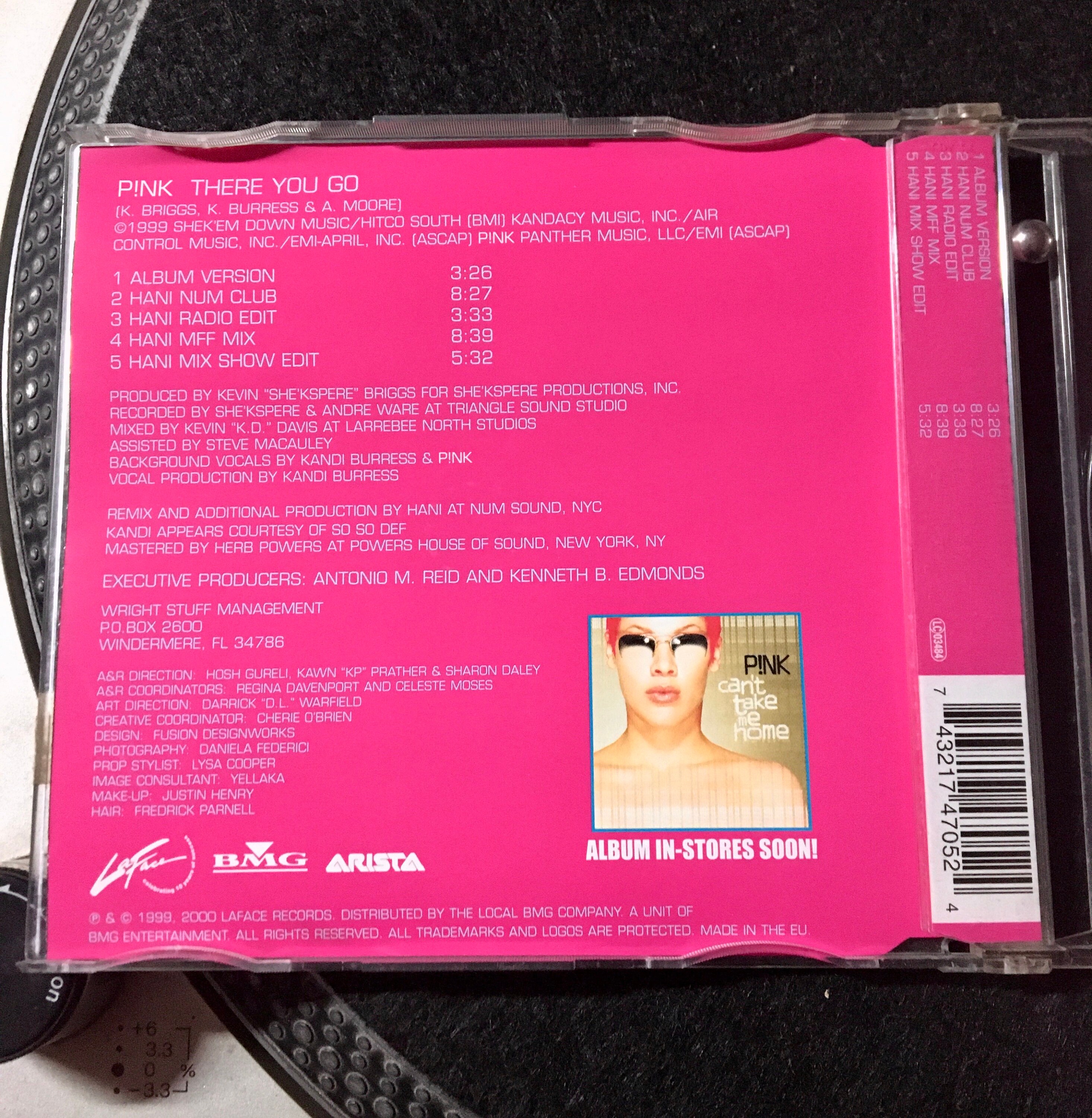 CD - 1998 P!NK - There You Go , CD, Maxi-single - Etsy