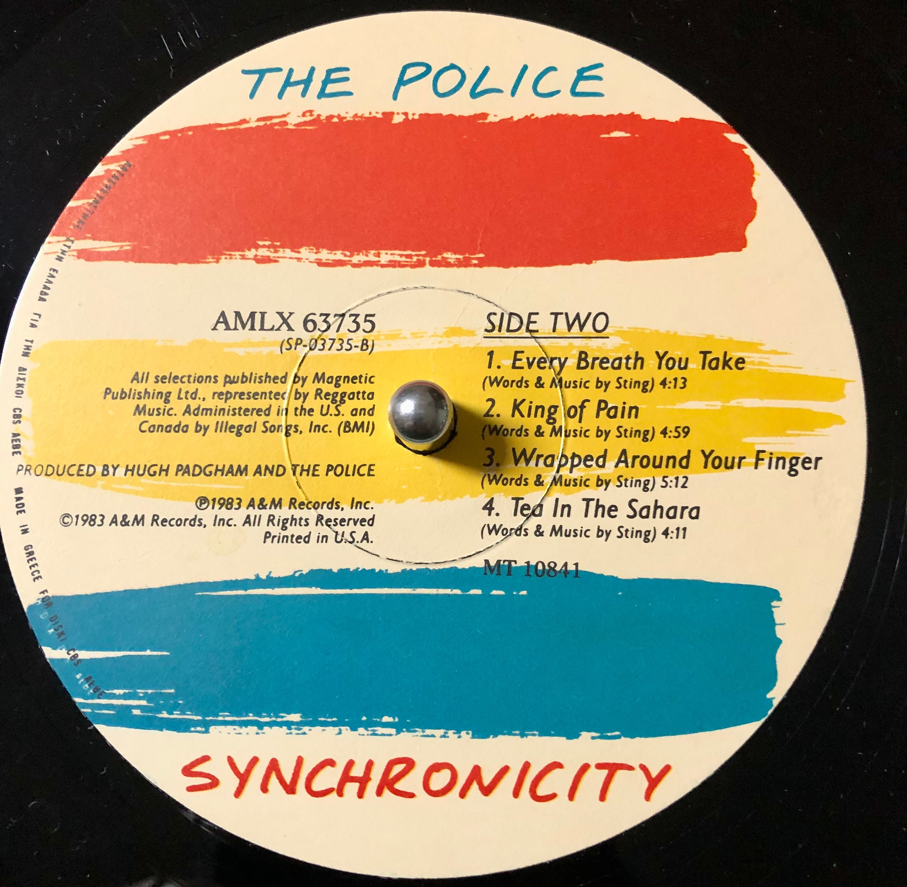 1983 the Police – Synchronicity , Vinyl, LP, Album - Etsy