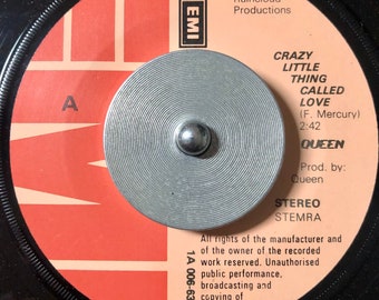 Queen - Crazy Little Thing Called Love 1979 Vinyl 45 RPM - Etsy